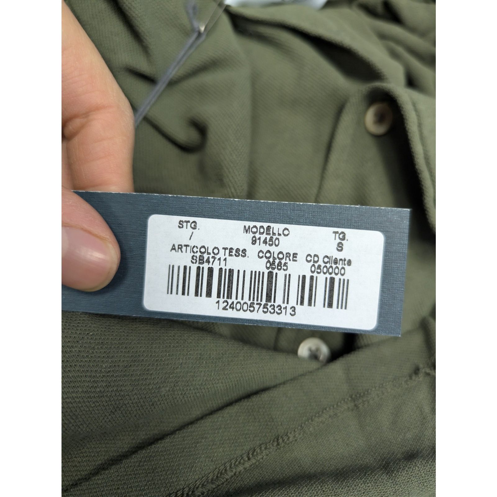 Boglioli o1rshd1 CC20 Cotton French Collar Shirt in Dark Green Size US S / EU 44-46 / 1 - 18 Thumbnail