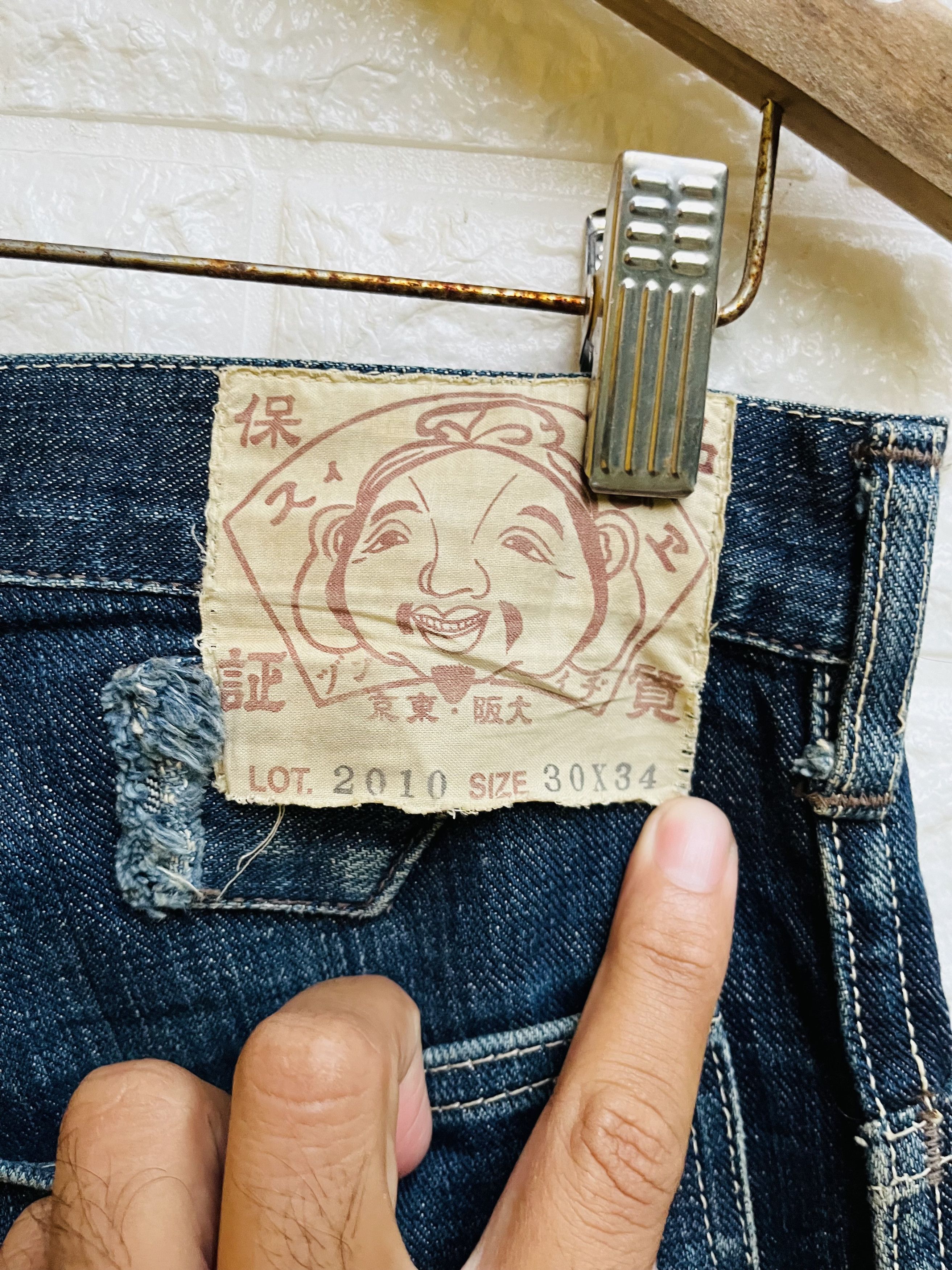 Evisu × Vintage Vintage Evisu Lot 2010 Japanese Designer Fashion Style Size US 31 - 8 Thumbnail