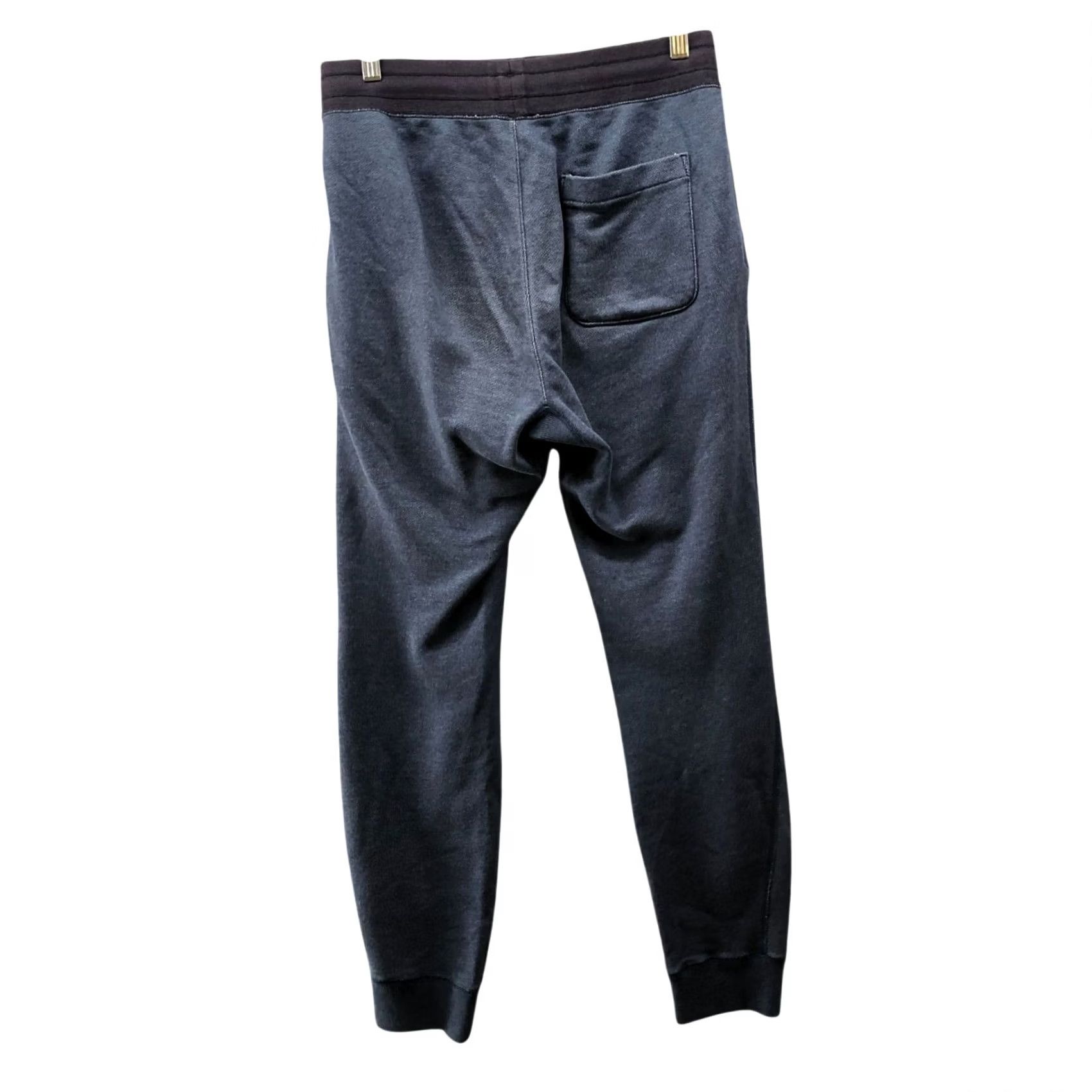 Uniqlo Uniqlo Jogger Sweatpants Mens S Blue Drawstring Fleece Lounge Cotton Blend Size US 29 - 2 Thumbnail