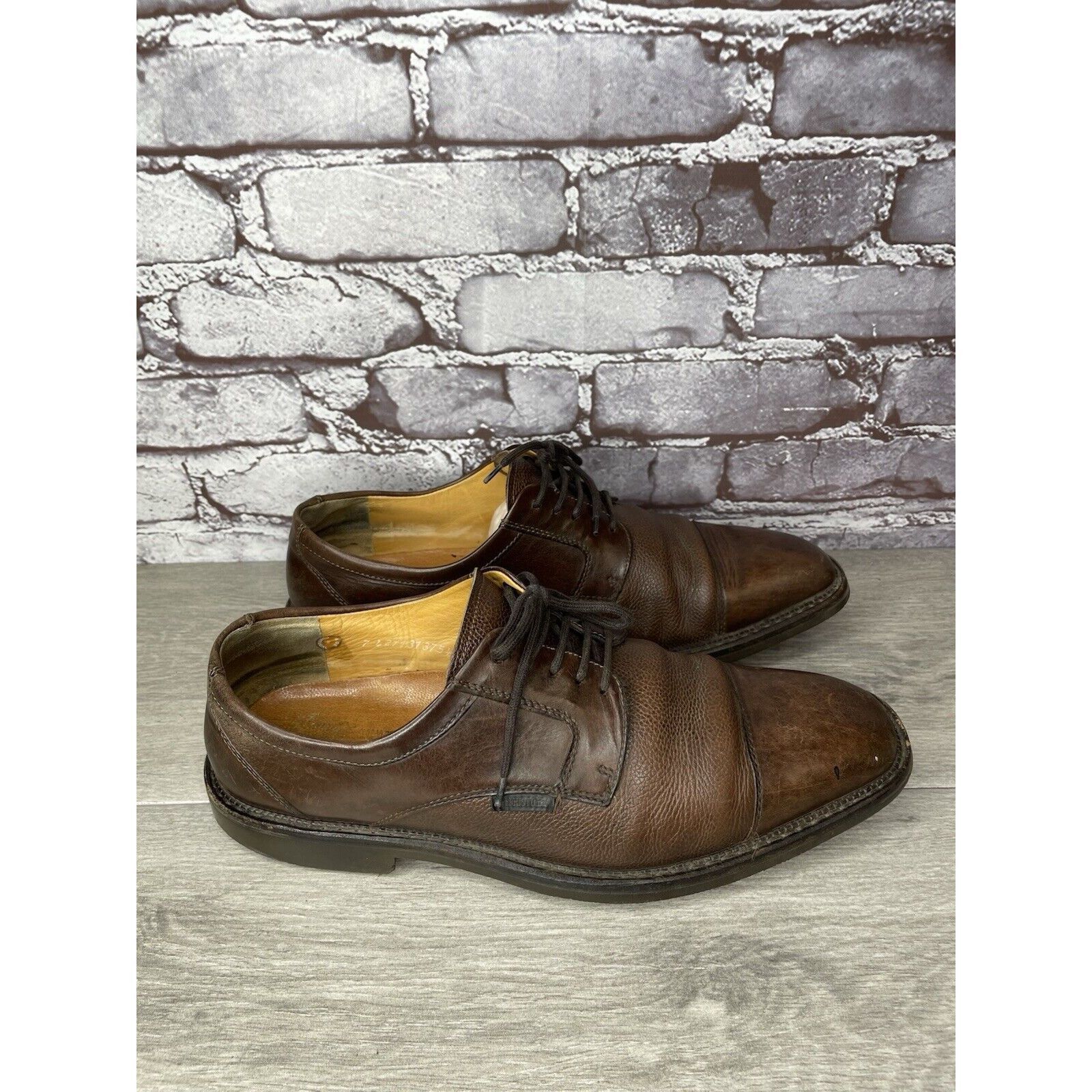 Mephisto Mephisto Goodyear Welt Brown Leather Oxfords Cap Toe Shoes M Size US 9.5 / EU 42-43 - 18 Thumbnail