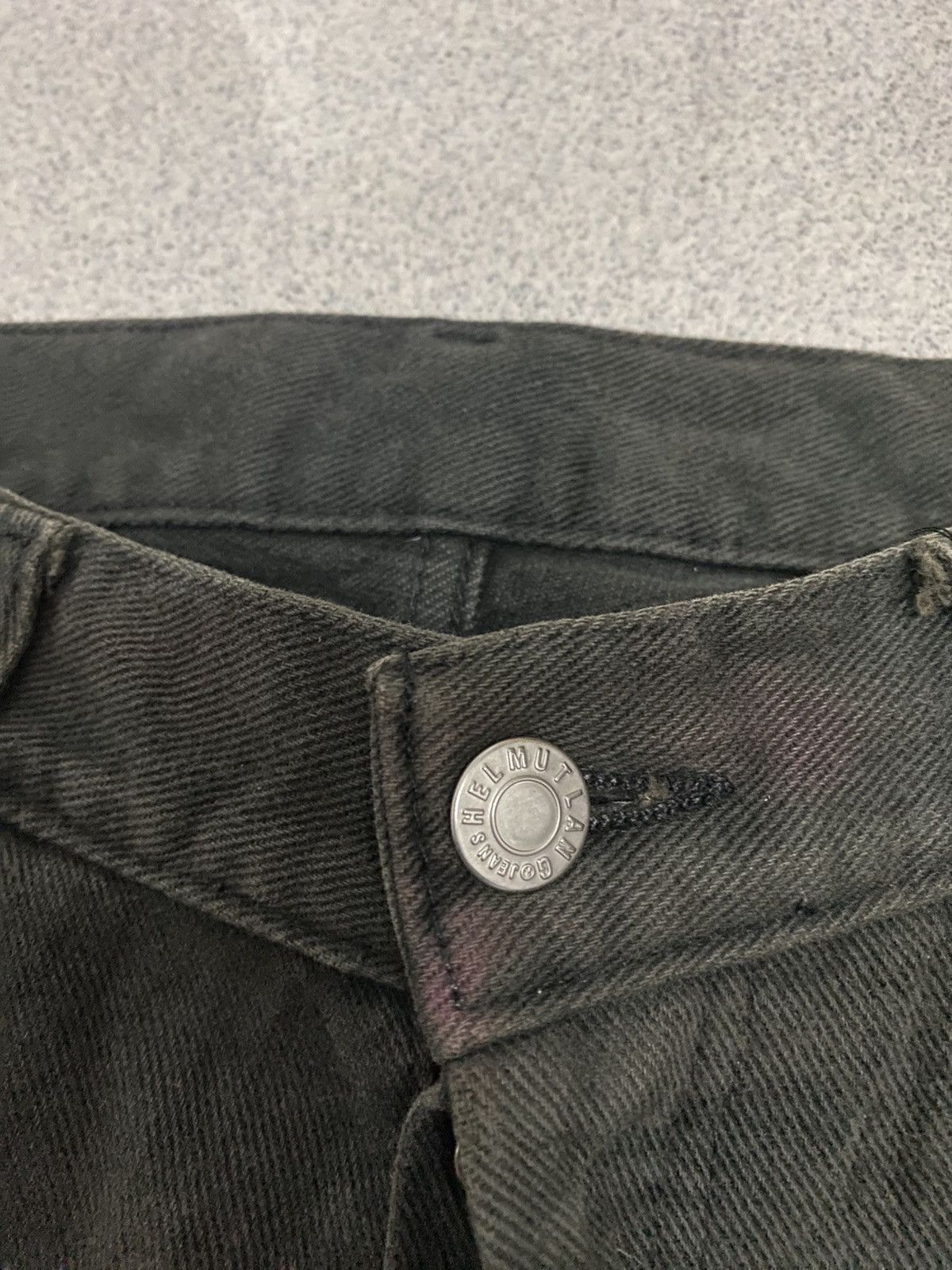 Helmut Lang black sunfaded 1998 helmut lang denim Size US 30 / EU 46 - 6 Thumbnail