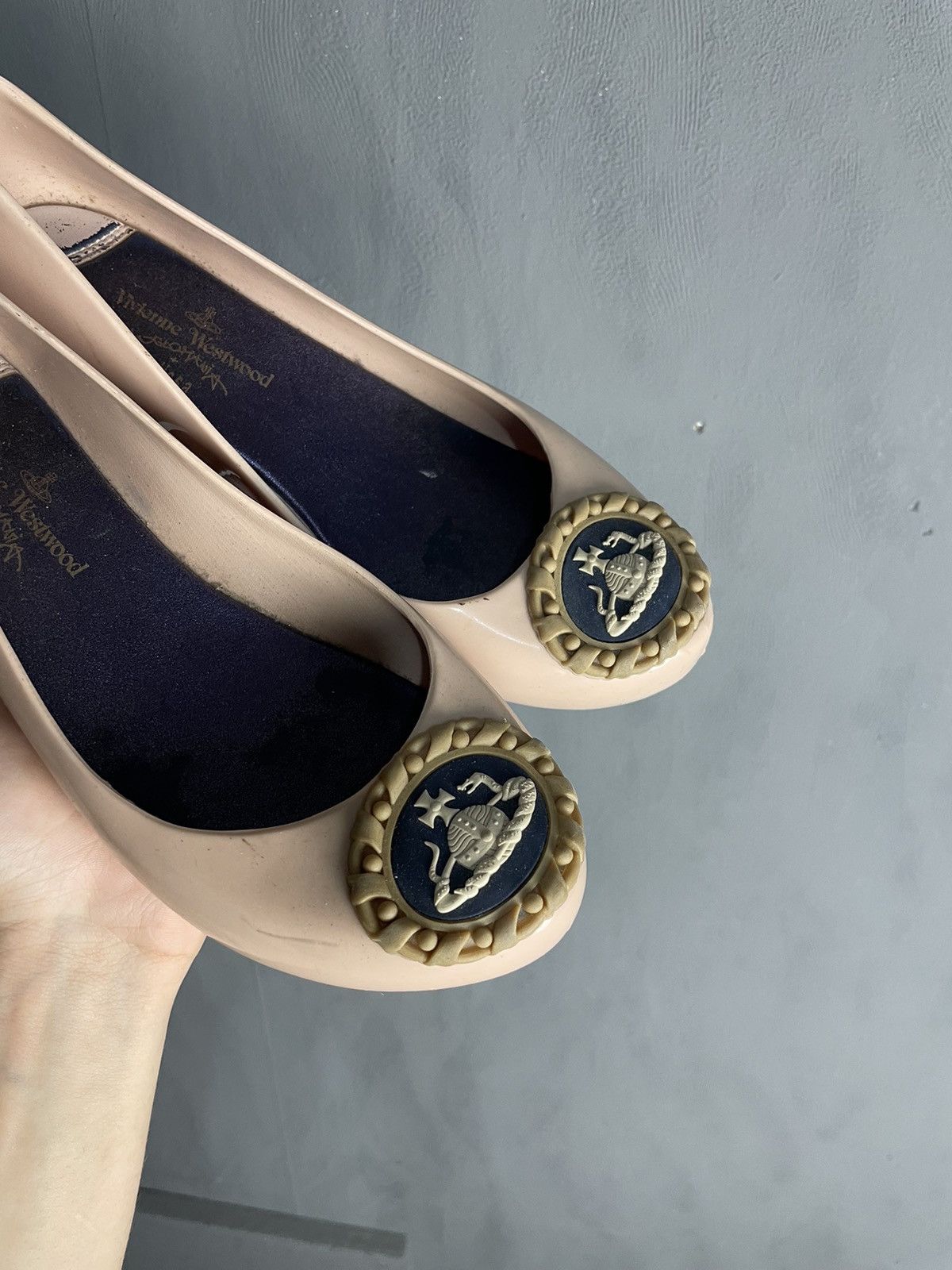 Melissa × Vivienne Westwood Vivienne Westwood x Mellisa Anglomania black flats ballet Size US 7 / IT 37 - 2 Thumbnail