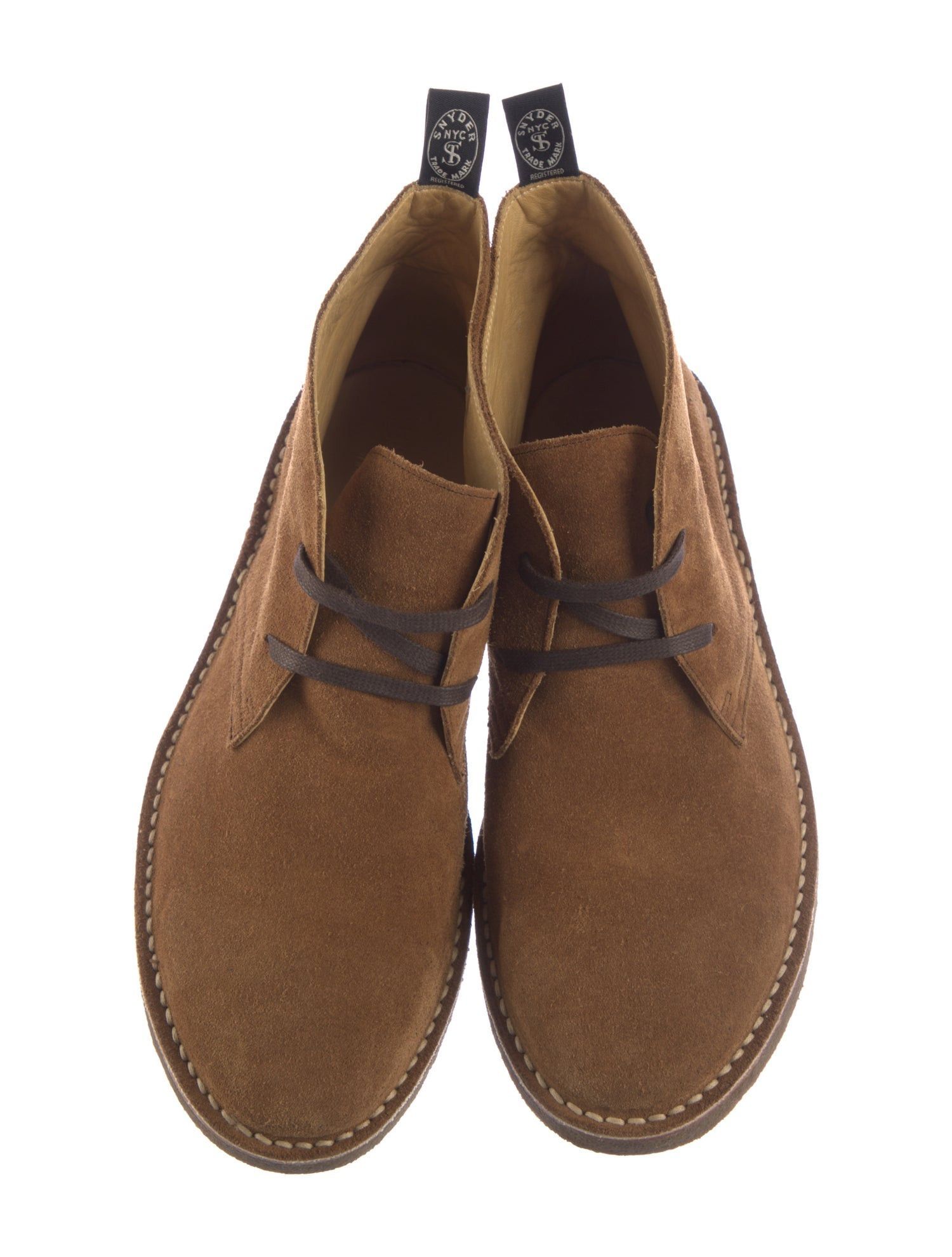 Todd Snyder Nomad Suede Chukka Boot in Tobacco Brown Size 9 