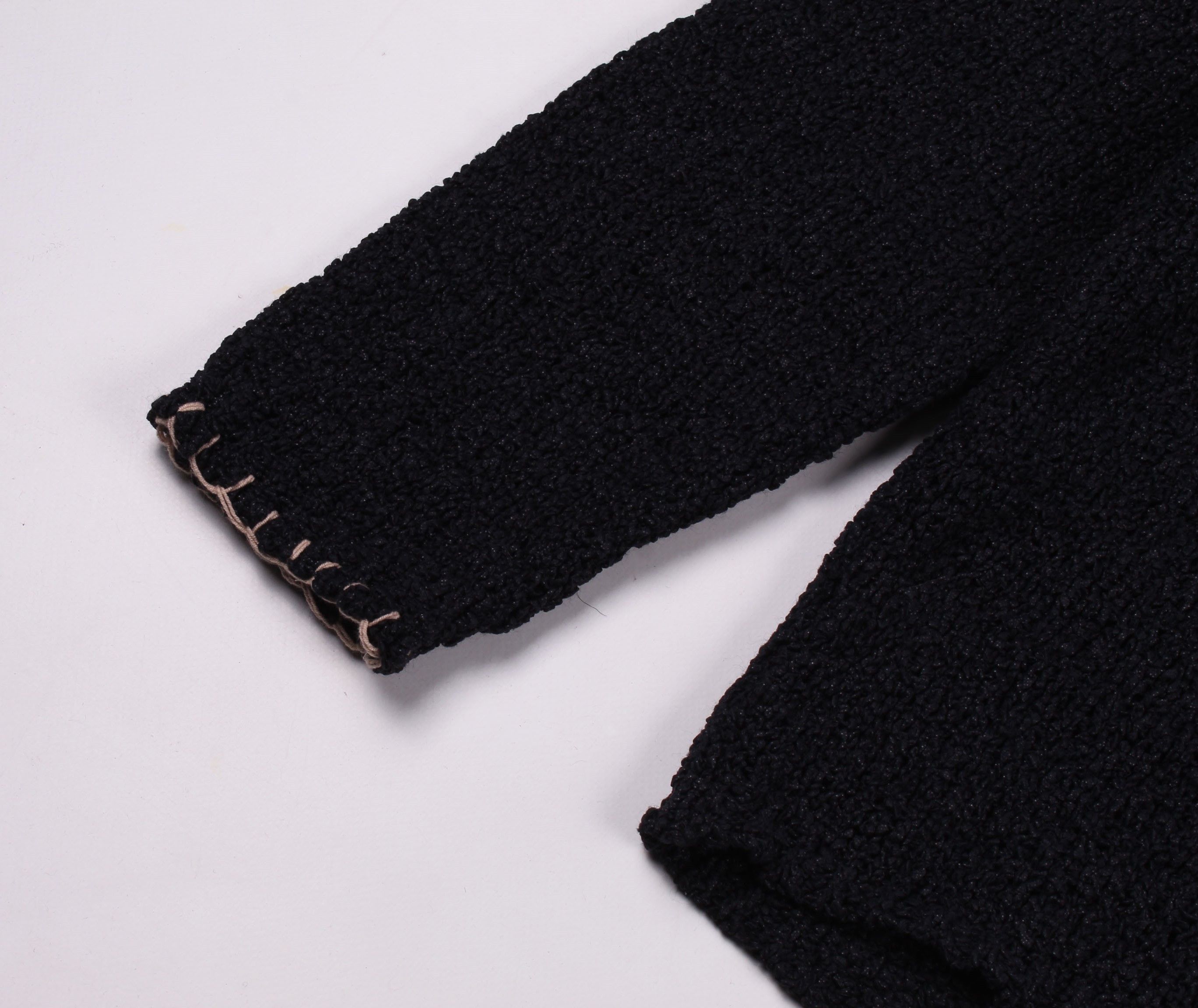 Other TELA Knitted Navy Oversized V-neck Grunge Sweater Jumper Size M / US 6-8 / IT 42-44 - 7 Thumbnail