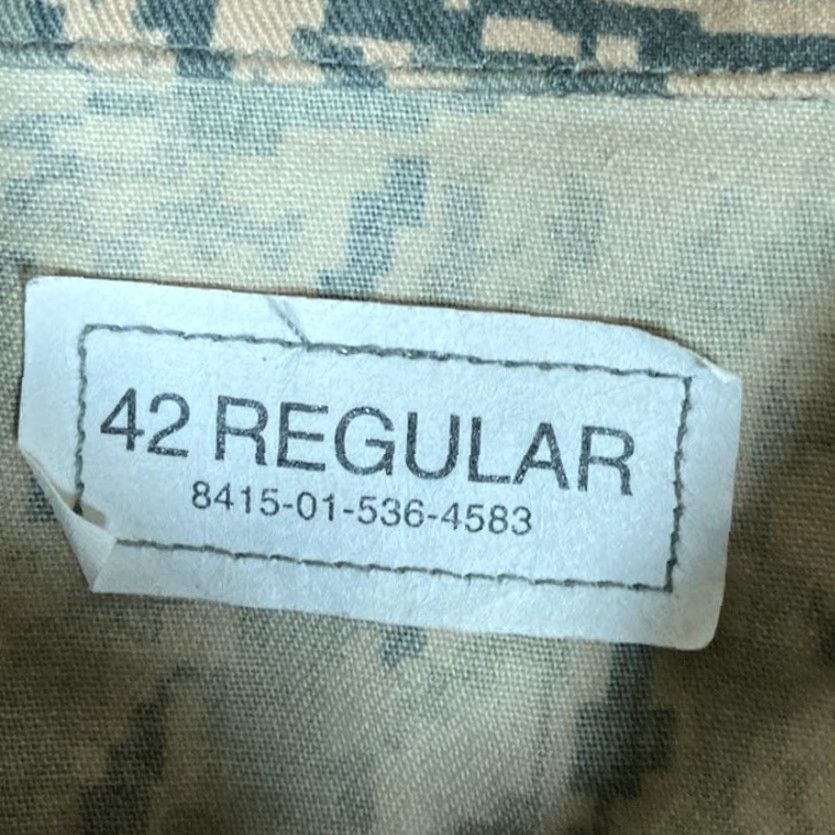 Vintage VINTAGE U.S. Air Force Airman Battle Mens Coat Green OCP Camouflage Uniform 42 Regular Size US XS / EU 42 / 0 - 6 Thumbnail