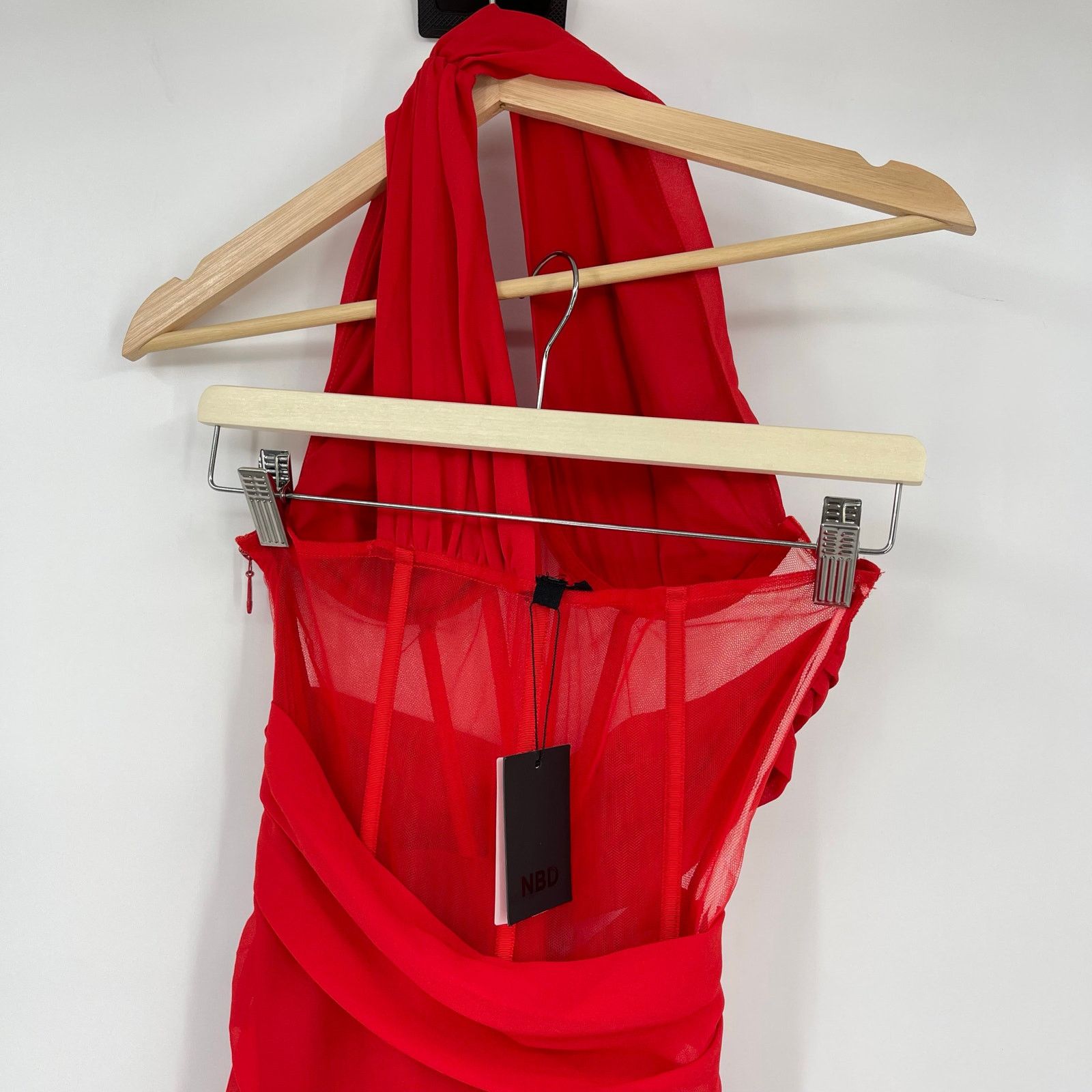 REVOLVE NBD | NWT Christian Gown in Red Corset Maxi Dress S Size S / US 4 / IT 40 - 12 Thumbnail
