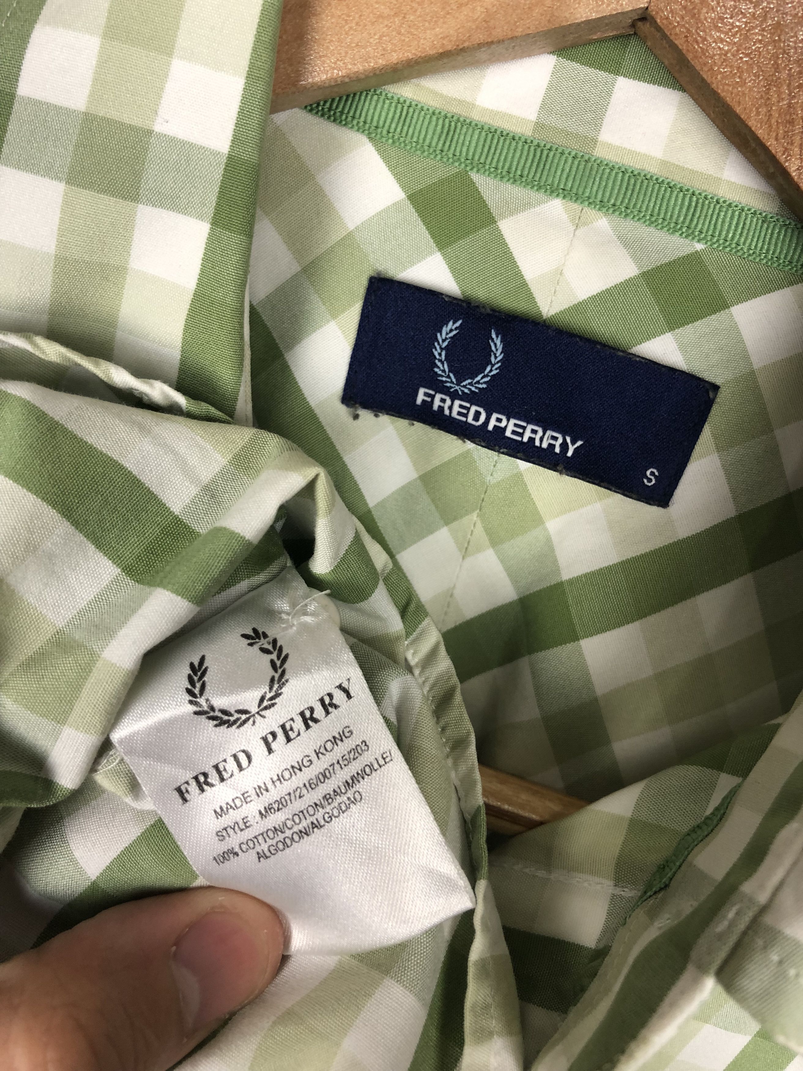 Fred Perry Fred Perry Check Shirt Short Sleeve Small Logo size S Size US S / EU 44-46 / 1 - 9 Thumbnail