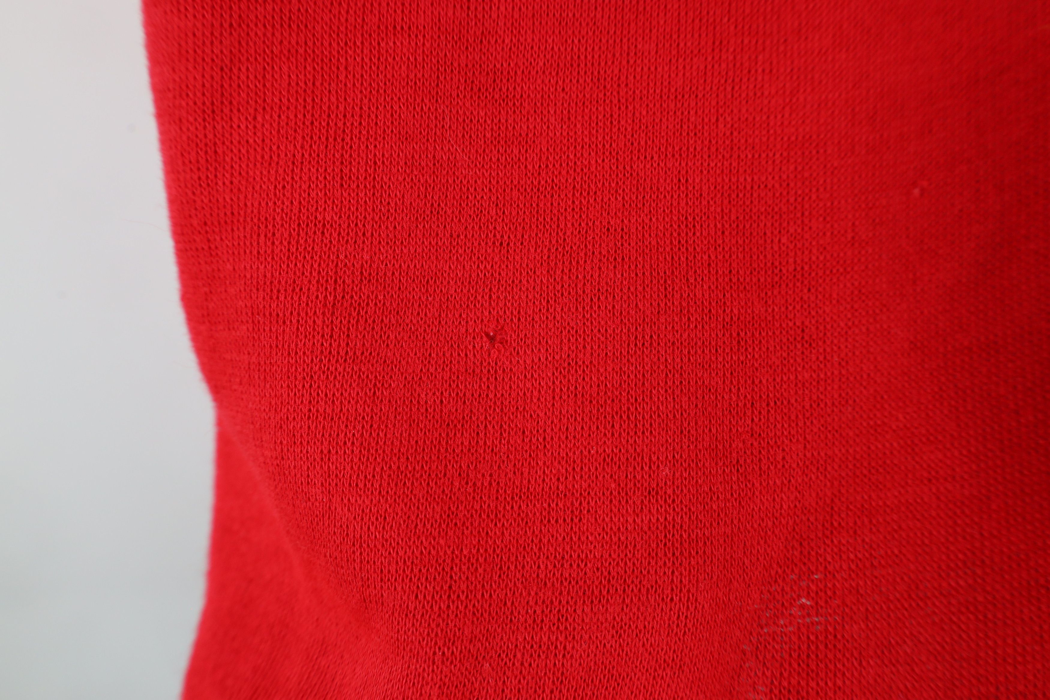 Vintage Vintage 70s Streetwear Striped Full Zip Track Jacket Red Size US L / EU 52-54 / 3 - 4 Thumbnail