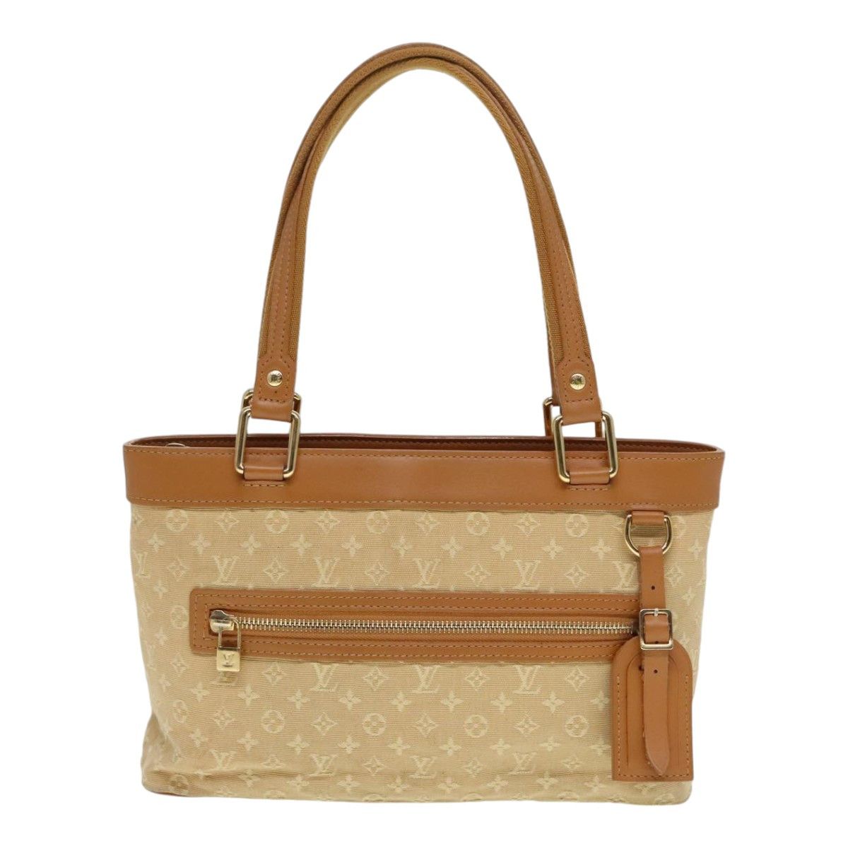 Louis Vuitton Lucille Beige Canvas Handbag (Pre-Owned) Size ONE SIZE - 1 Thumbnail