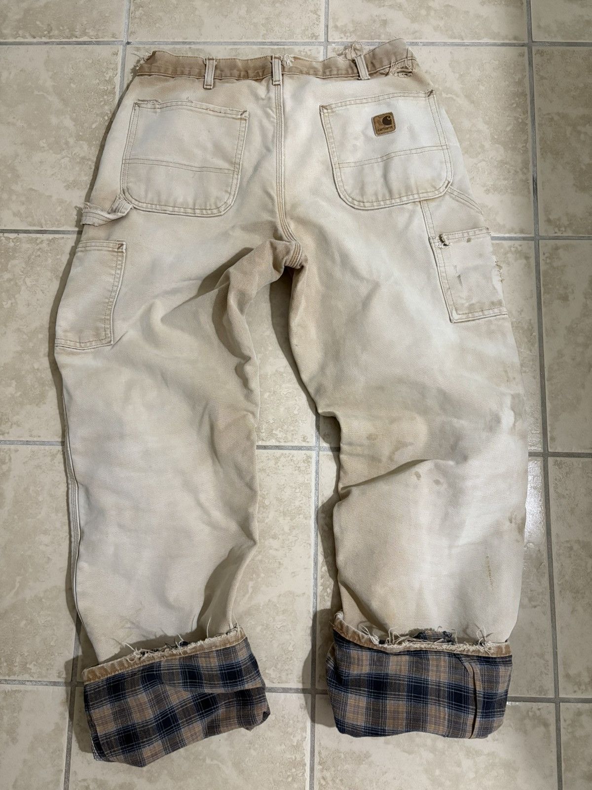 Carhartt CARHARTT PANTS FLANNEL LINED VINTAGE Size US 34 / EU 50 - 5 Thumbnail