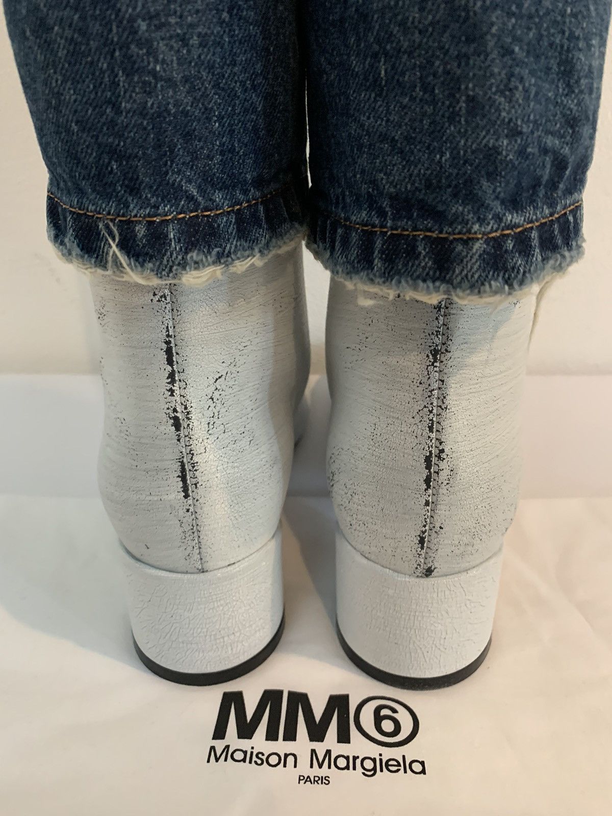 Maison Margiela Margiela Denim Boots Size US 6 / IT 36 - 13 Thumbnail