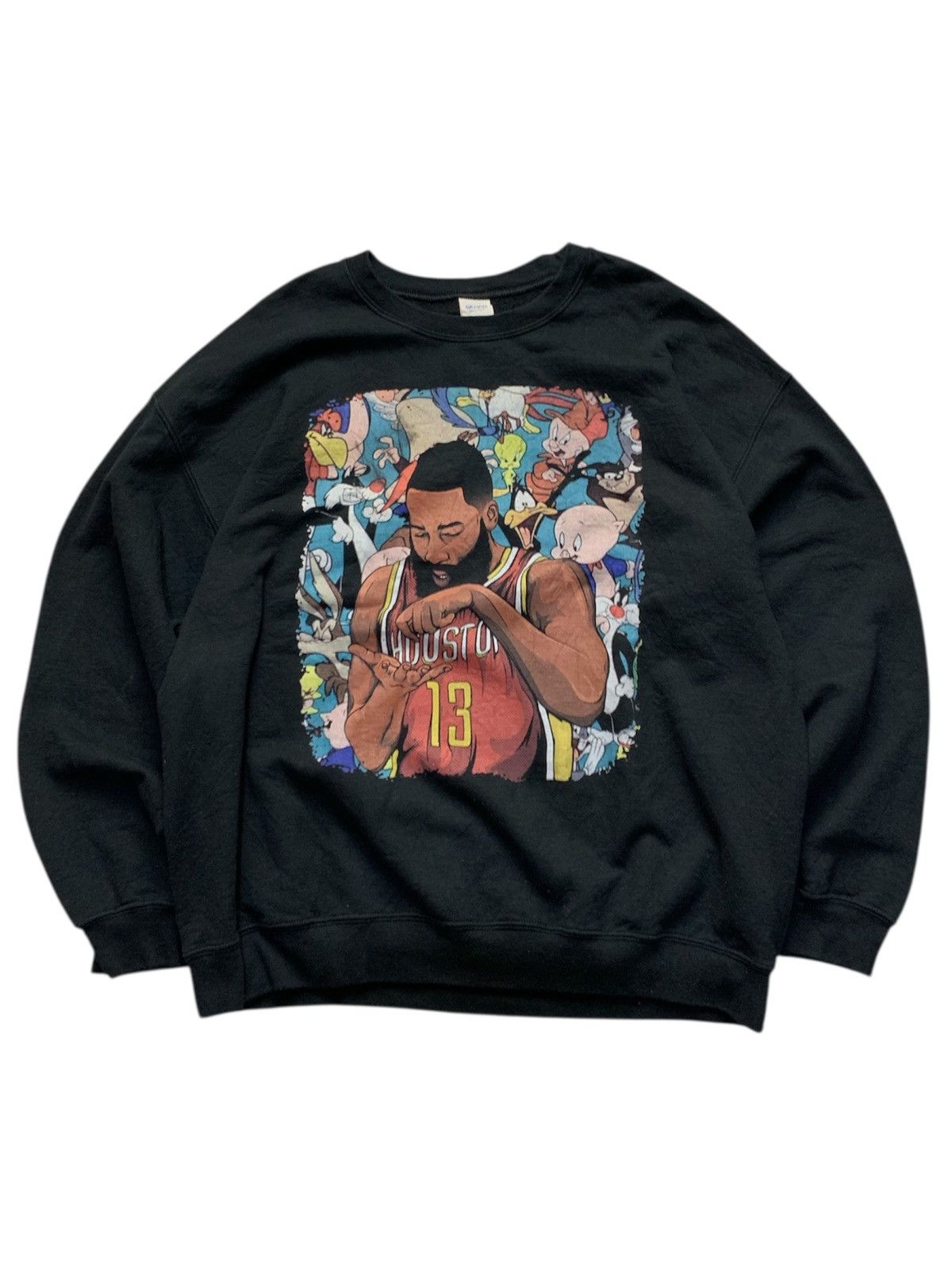Warner Bros James Harden Houston And Looney Tunes Sweatshirt Size US XL / EU 56 / 4 - 1 Thumbnail