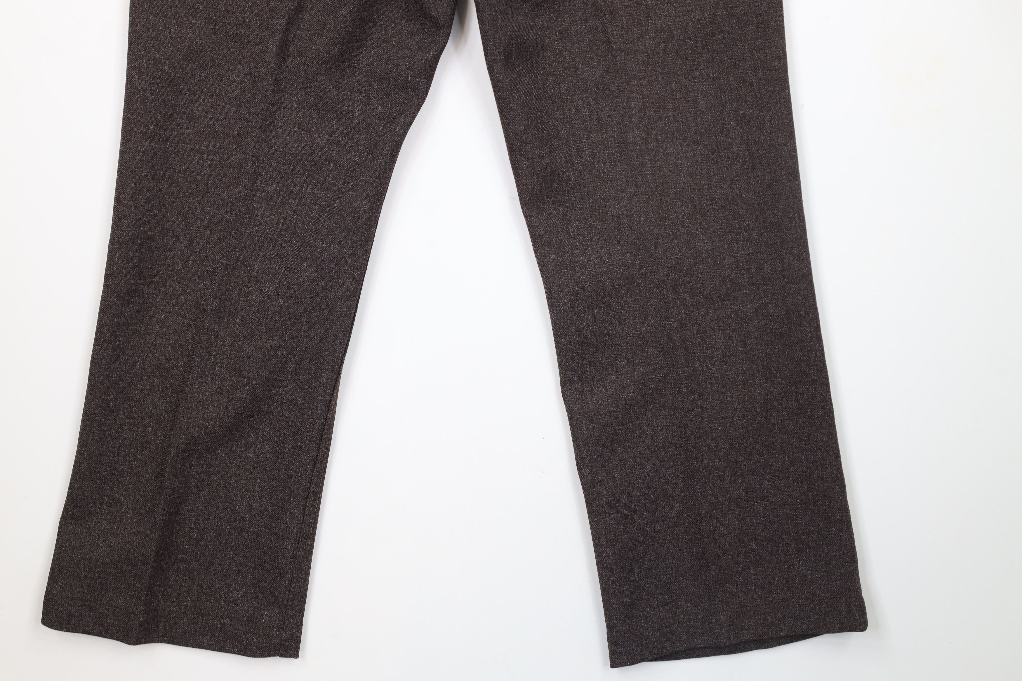 Vintage × Wrangler Vintage 90s Wrangler Wide Leg Western Pants Heather Brown Size US 34 / EU 50 - 11 Thumbnail