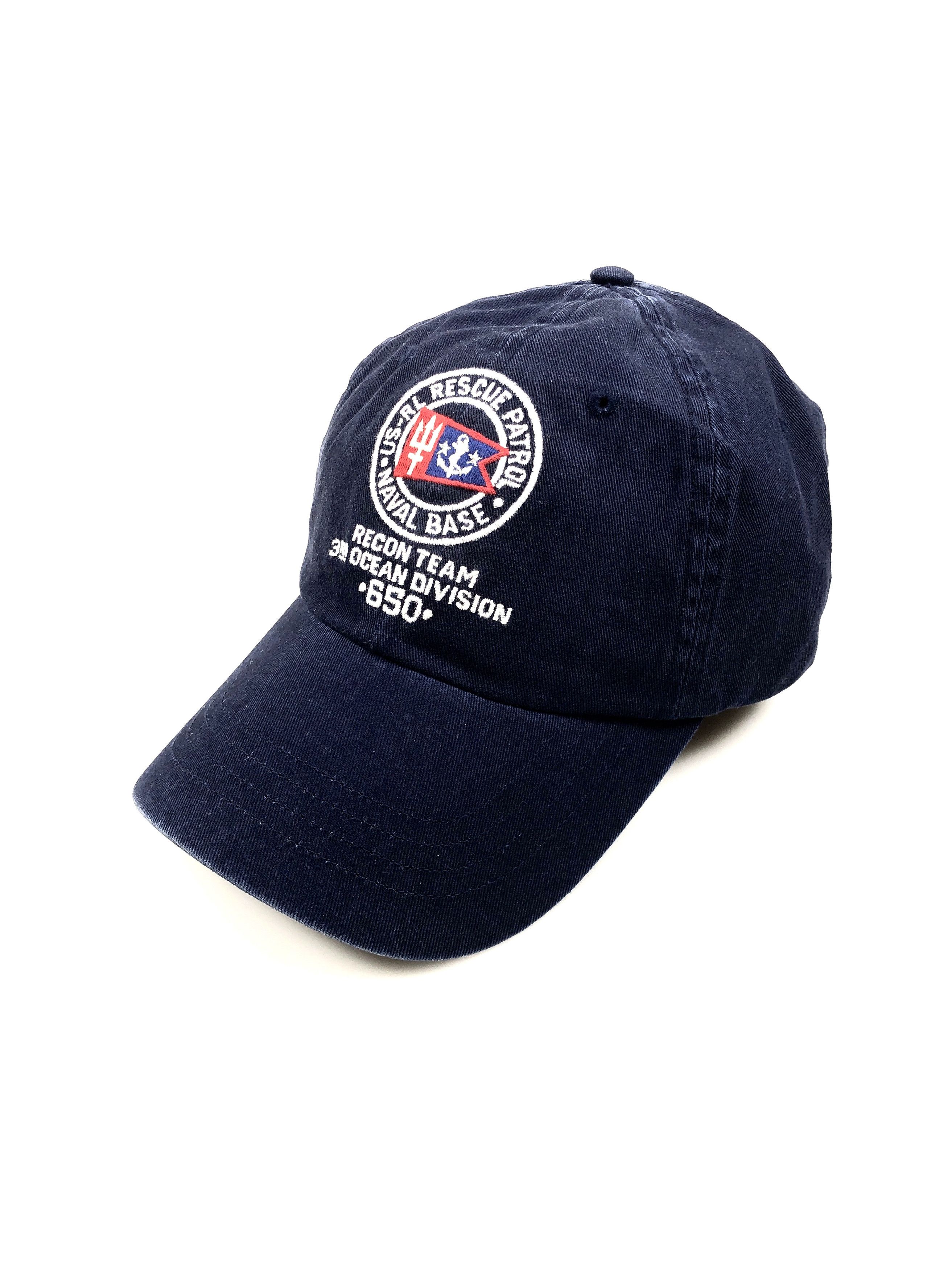 Polo Ralph Lauren NWT POLO RALPH LAUREN NAVY USRL RESCUE PATROL CHINO HAT Size ONE SIZE - 1 Thumbnail