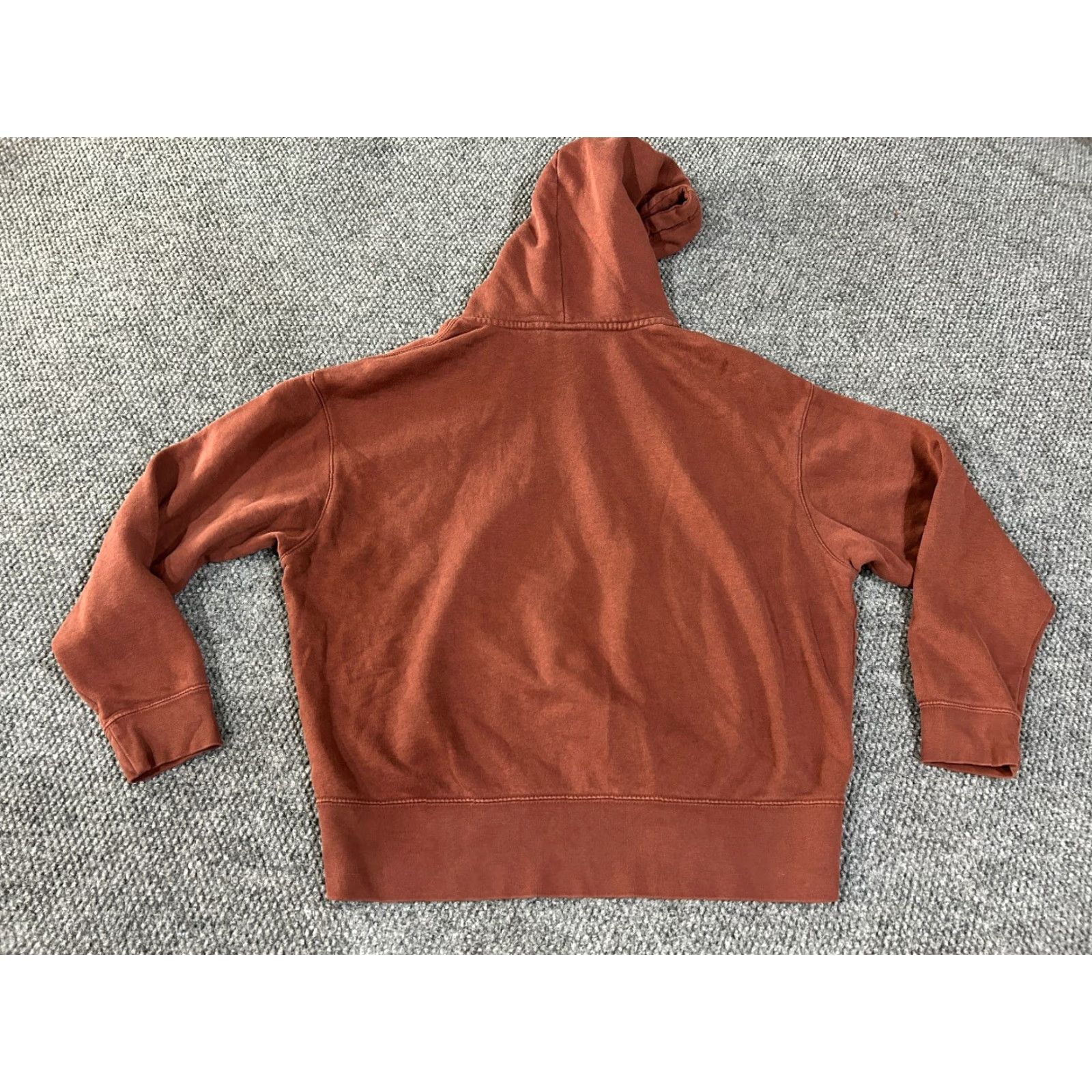 Nike Nike Hoodie Mens M Brown Swoosh Pullover Hooded Logo Graphic Print Pockets Casual Streetwear Size US M / EU 48-50 / 2 - 6 Thumbnail