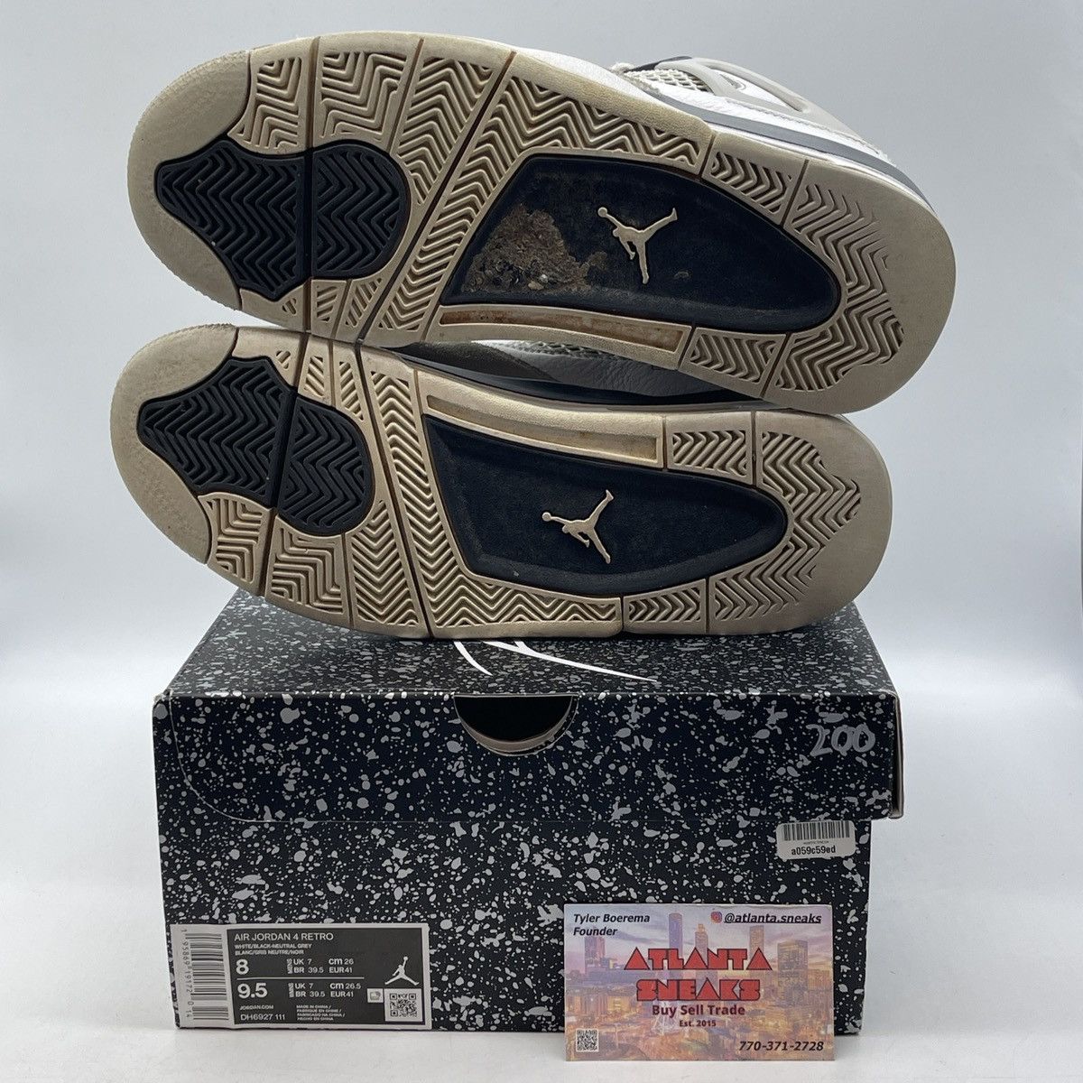 Jordan Brand Air Jordan 4 military black Size US 8 / EU 41 - 7 Thumbnail