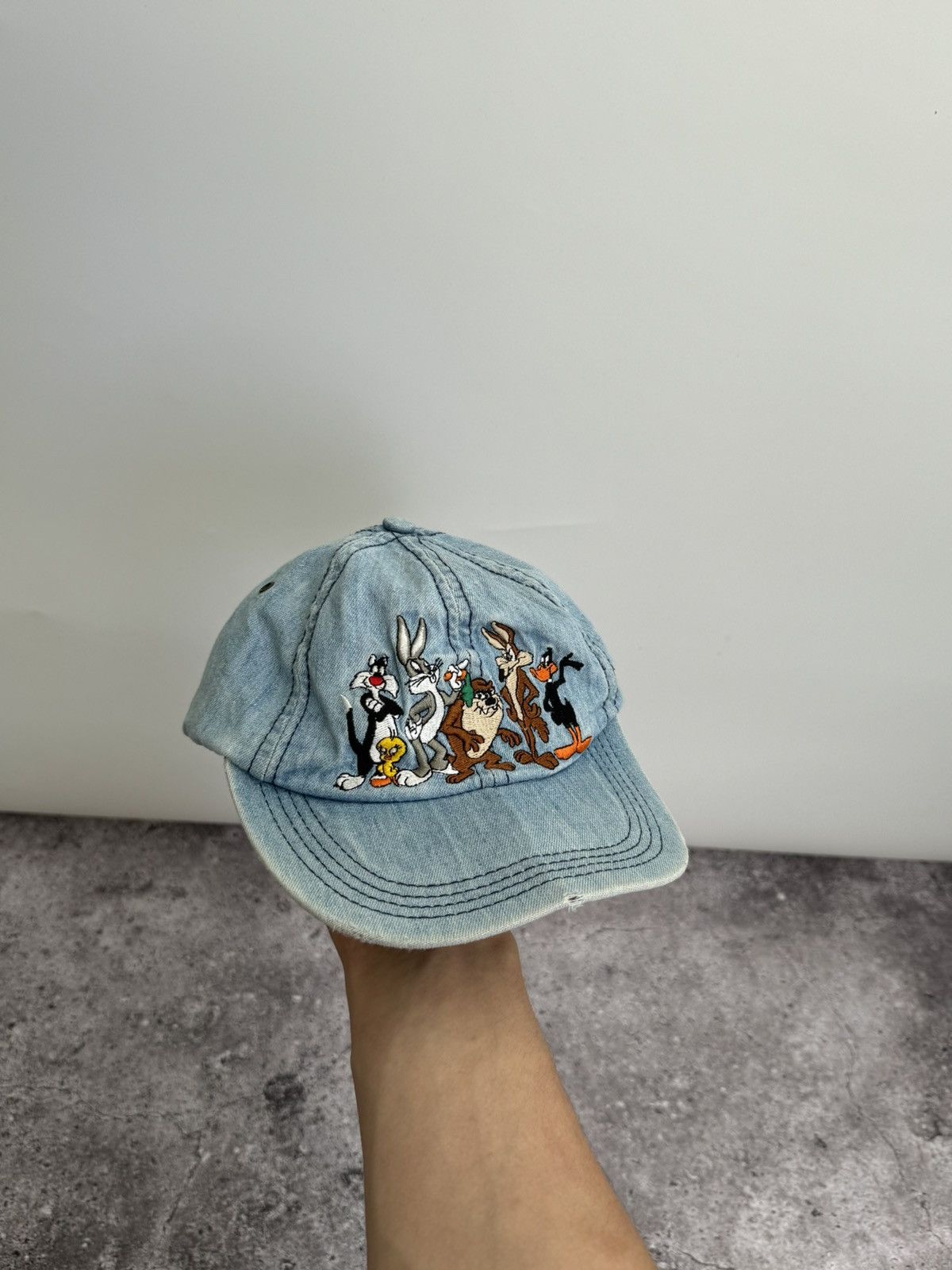 Vintage × Warner Bros Vintage Warner Bros cap hat 1996 Size ONE SIZE - 3 Thumbnail