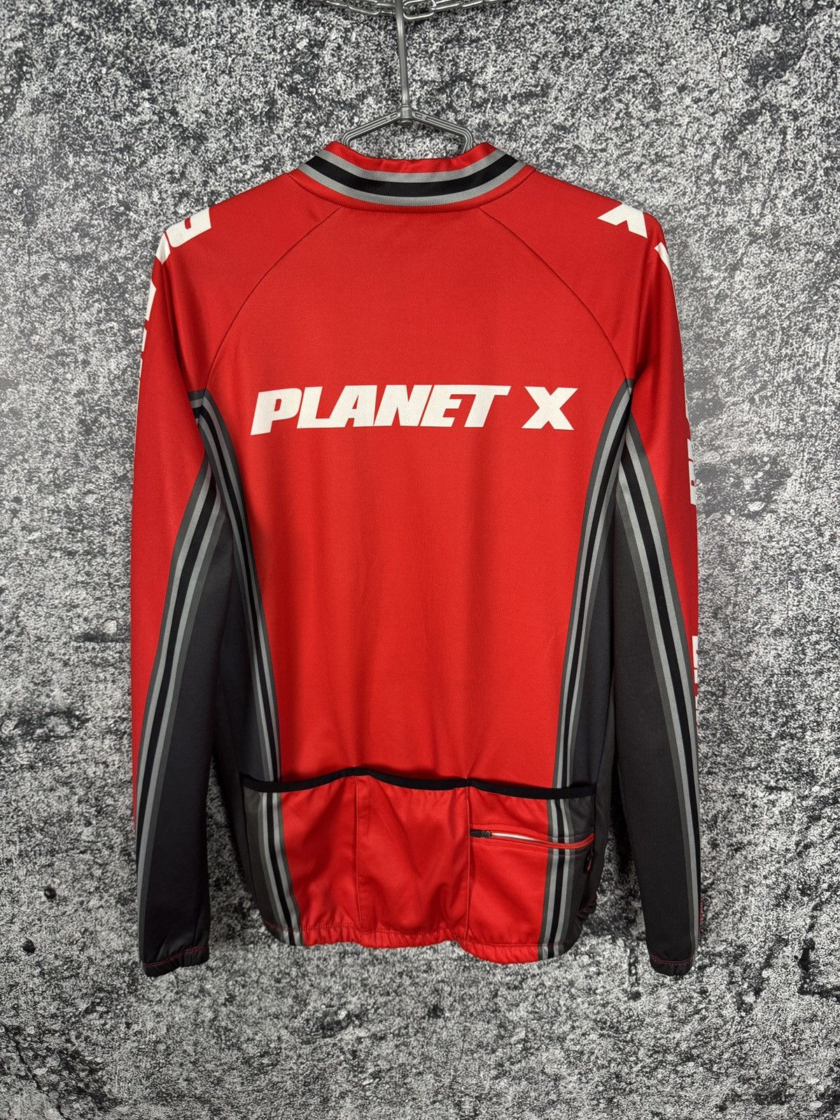 Vintage Planet X Cycling Long Sleeve Jersey Bike Shirt Size L Size US L / EU 52-54 / 3 - 9 Thumbnail