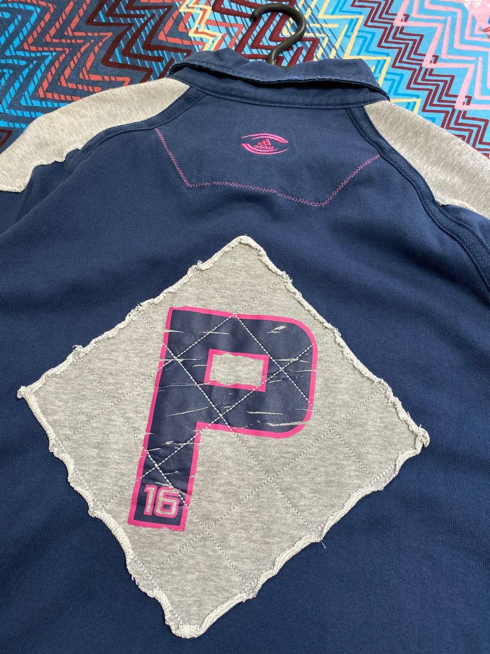 Adidas Vintage ADIDAS fleece sweater Size US L / EU 52-54 / 3 - 6 Thumbnail