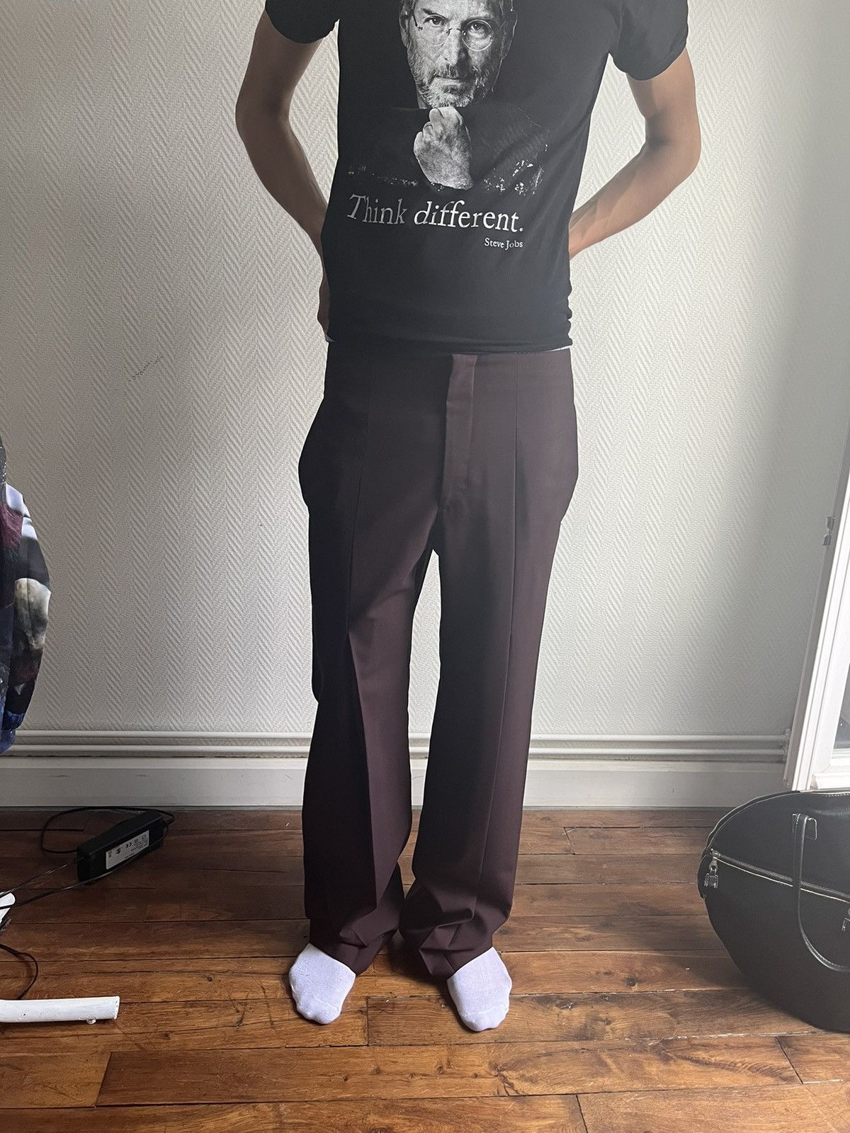 Raf Simons SS2000 Darted Flared Wool Pants Size US 32 / EU 48 - 8 Thumbnail