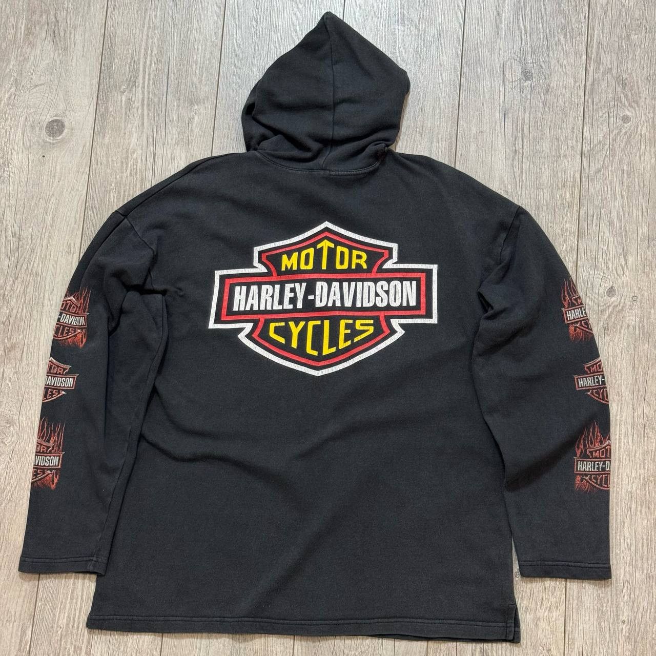 Harley Davidson × Vintage Vintage 80s/90s Harley Davidson Hoodie Size US XL / EU 56 / 4 - 6 Thumbnail