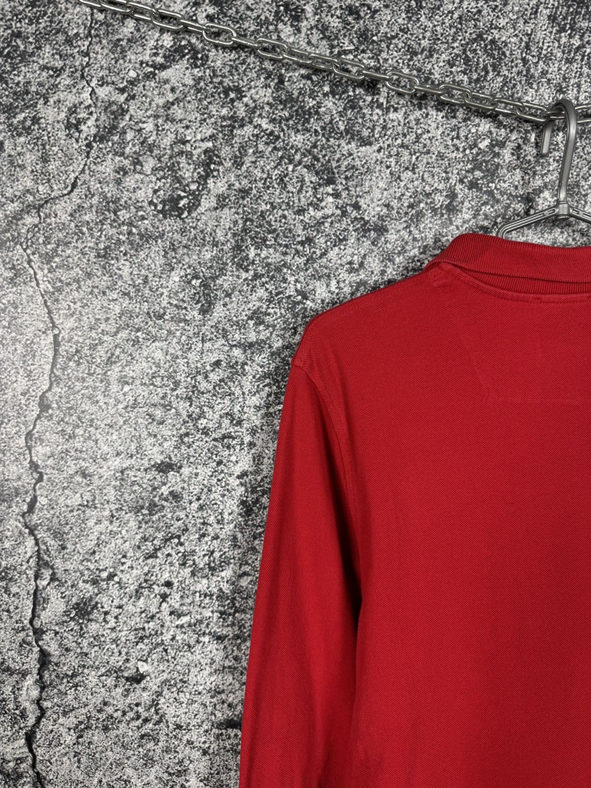 La Martina La Martina Long Sleeve Polo Big Logo Embroidery Rugby Style Size US L / EU 52-54 / 3 - 12 Thumbnail
