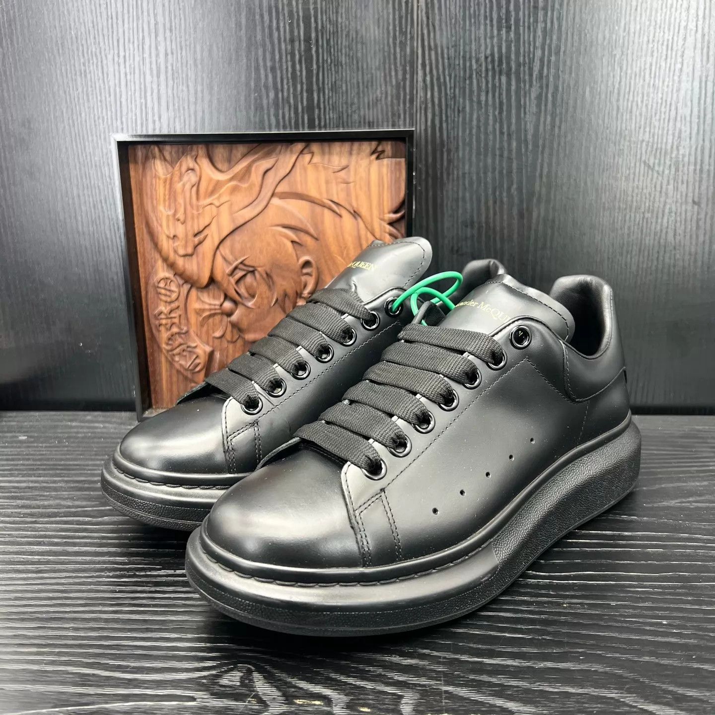 Alexander McQueen McQueen Black Size 41 Near Mint Shoes Size US 8 / EU 41 - 1 Thumbnail