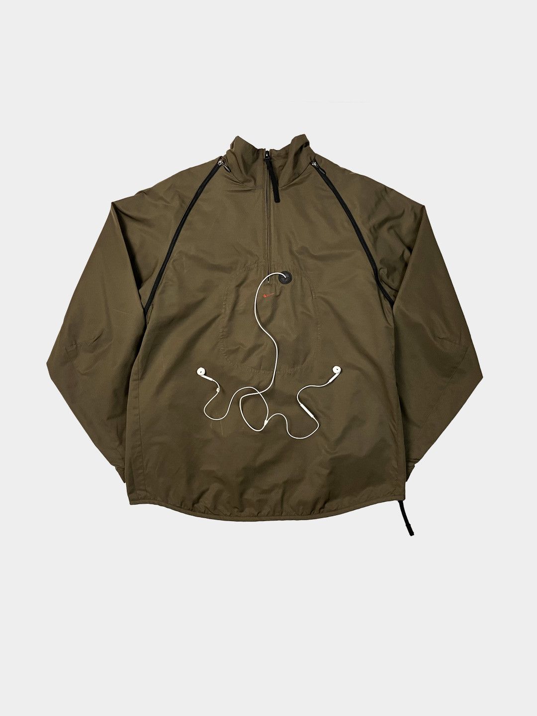 Nike 2000s Nike Advanced Research Morse Code Technical MP3 Jacket Size US M / EU 48-50 / 2 - 1 Thumbnail