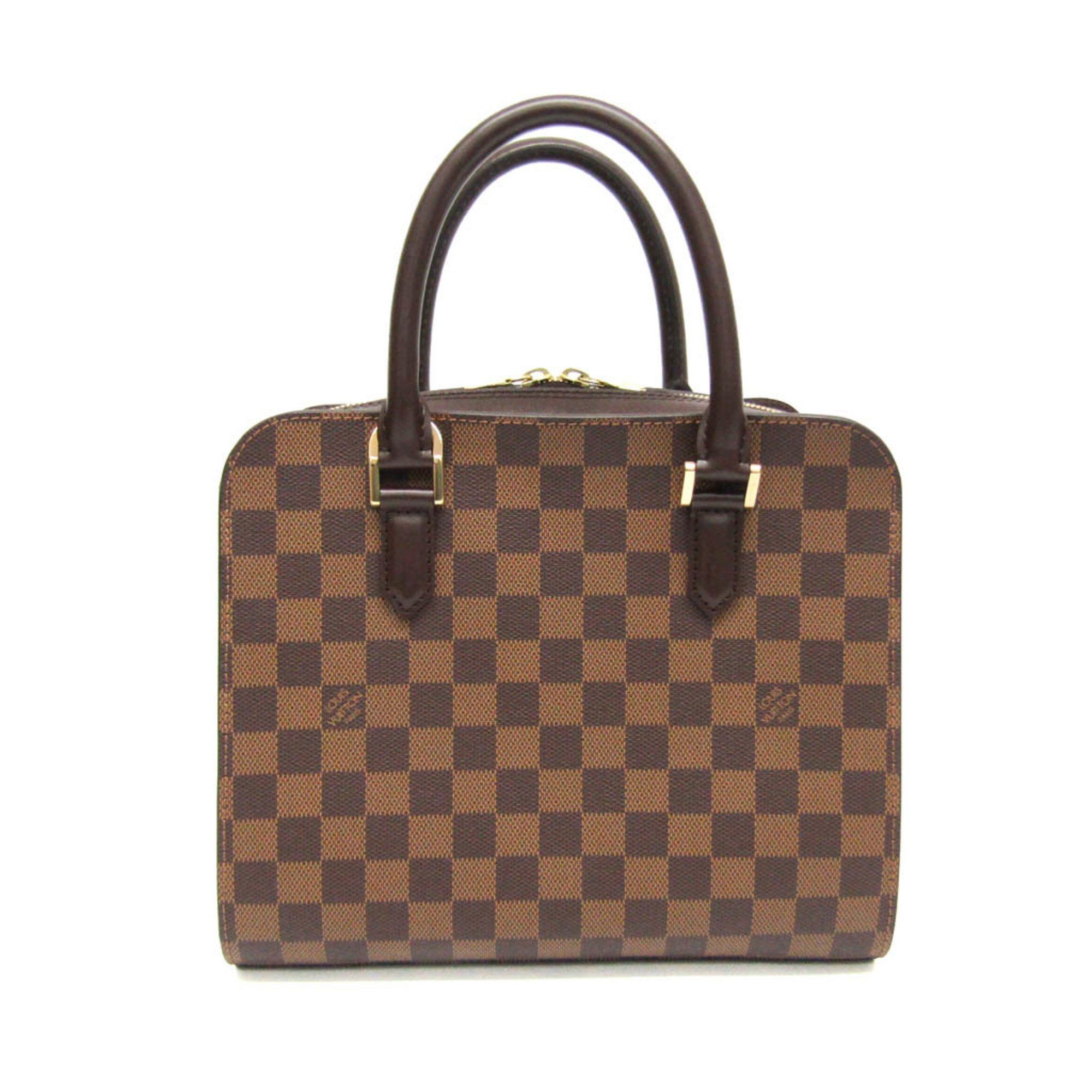 Louis Vuitton Triana Brown Canvas Handbag (Pre-Owned) Size ONE SIZE - 1 Thumbnail