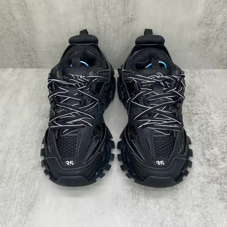 Balenciaga Balenciaga Track Sneakers Black Size 35-2505 Size US 4.5 / IT 34.5 - 4 Thumbnail