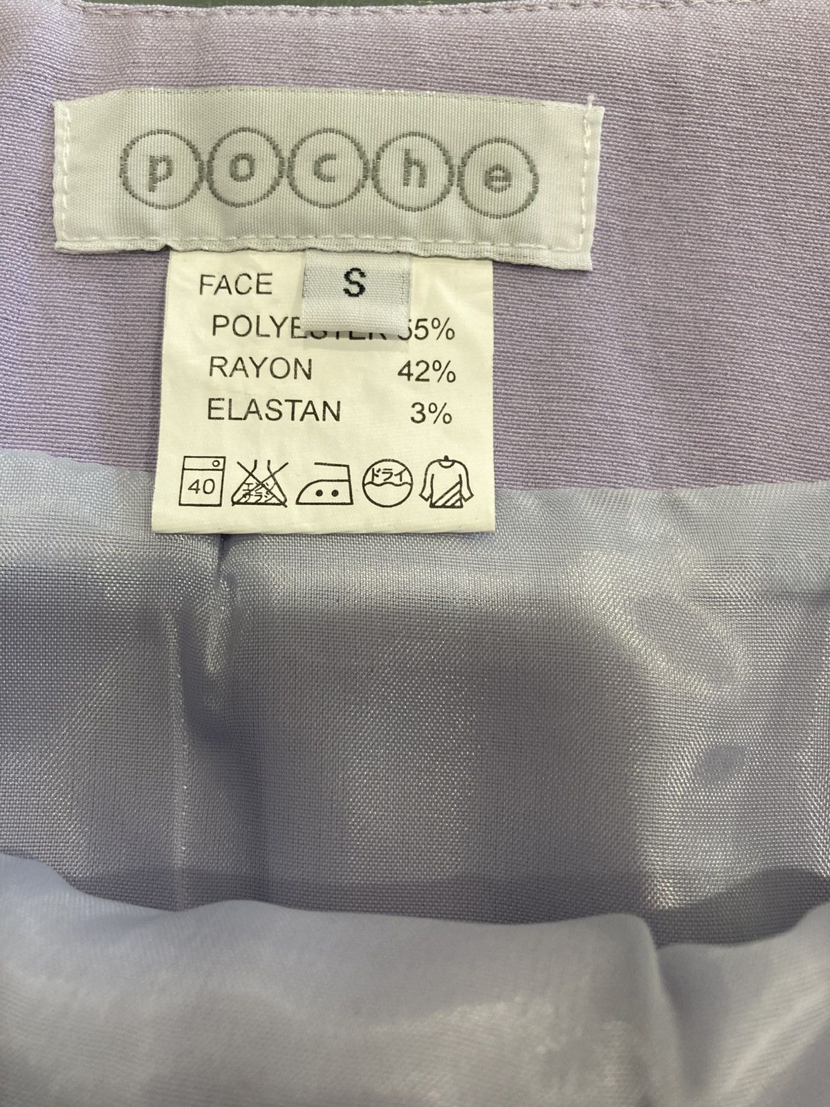 Japanese Brand Japanese Designer Archive Runway/Pleated Skirt/ Lavender Size 27" / US 4 / IT 40 - 3 Thumbnail