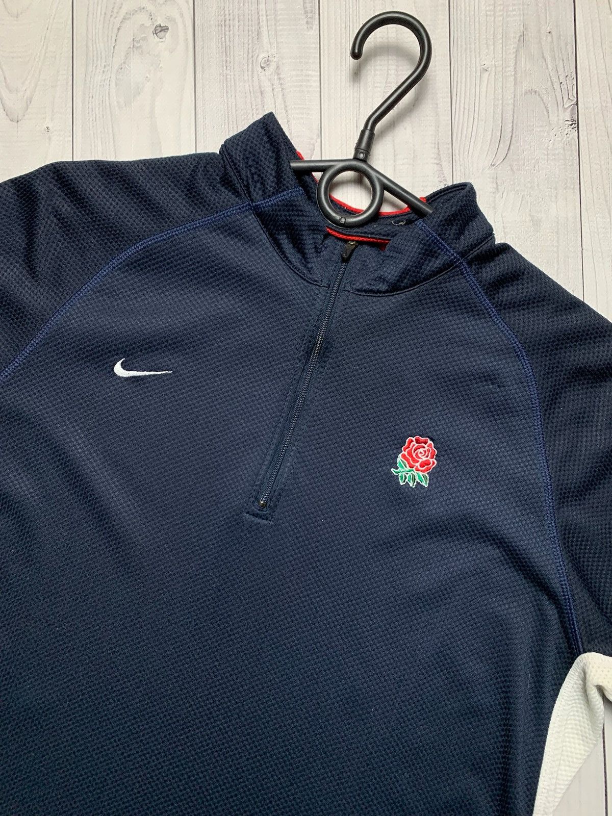 Nike × Vintage Vintage Nike England rugby jersey logo size L Size US L / EU 52-54 / 3 - 2 Thumbnail