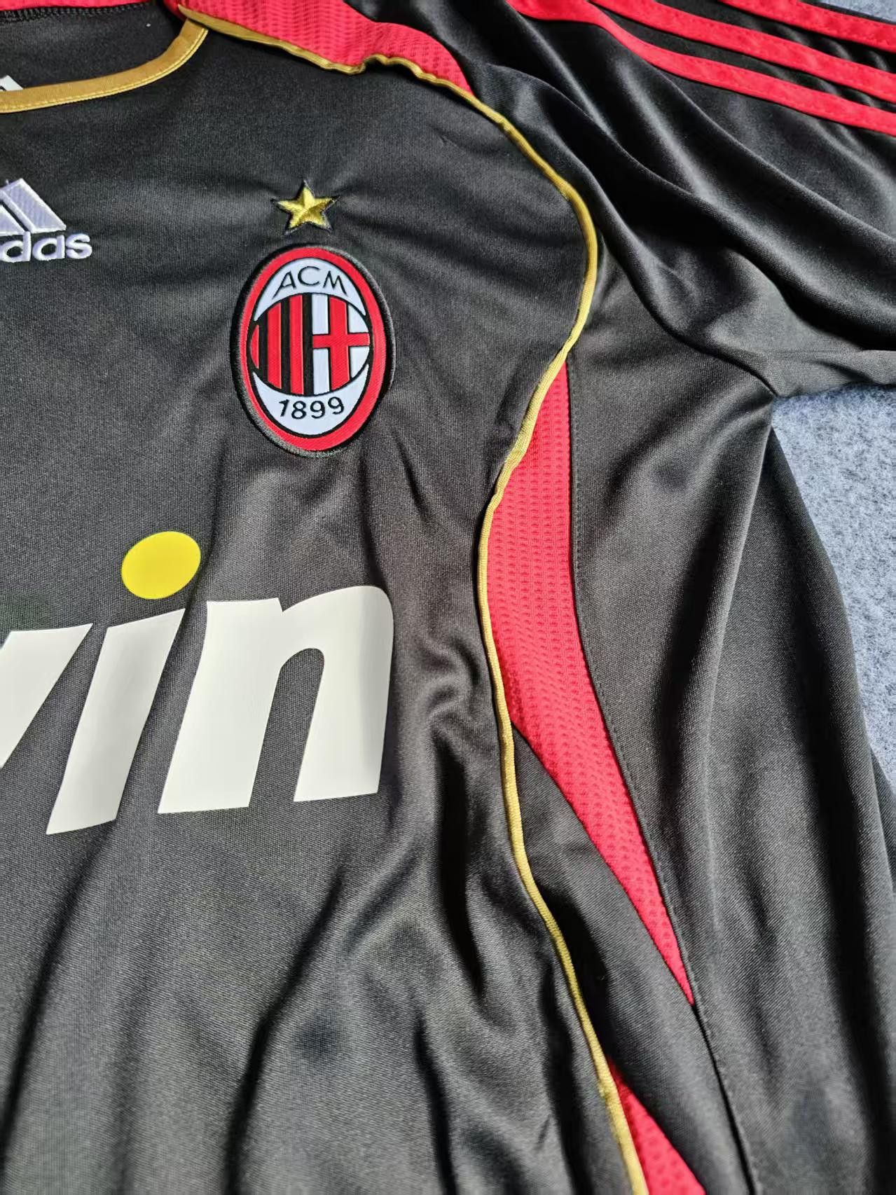 Other 2006 07 AC Milan Jersey Black Size US M / EU 48-50 / 2 - 2 Thumbnail
