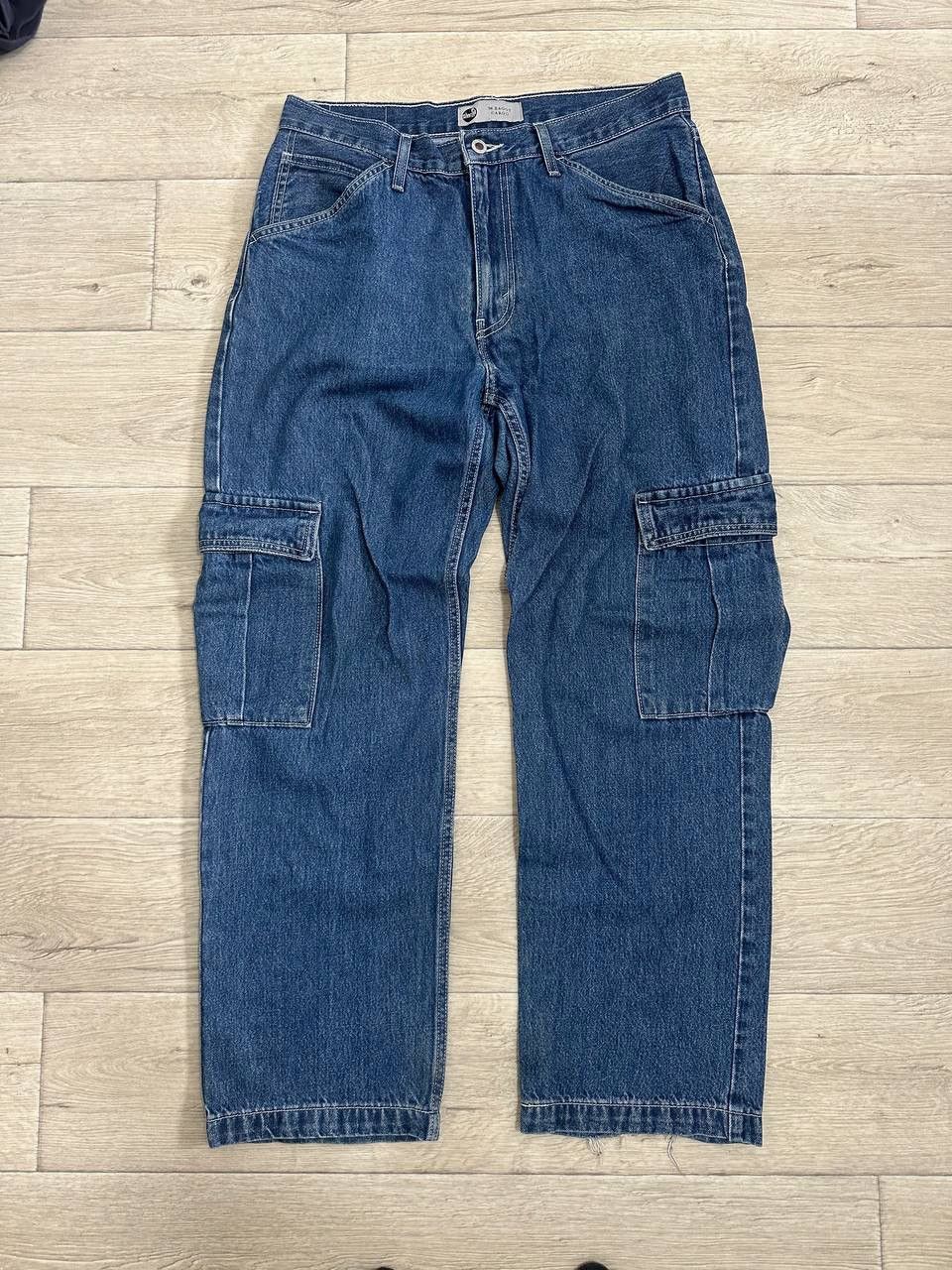 Levi's Levi's SilverTab '94 Baggy Cargo Jeans Medium Wash Pants W31 Size US 31 - 5 Thumbnail
