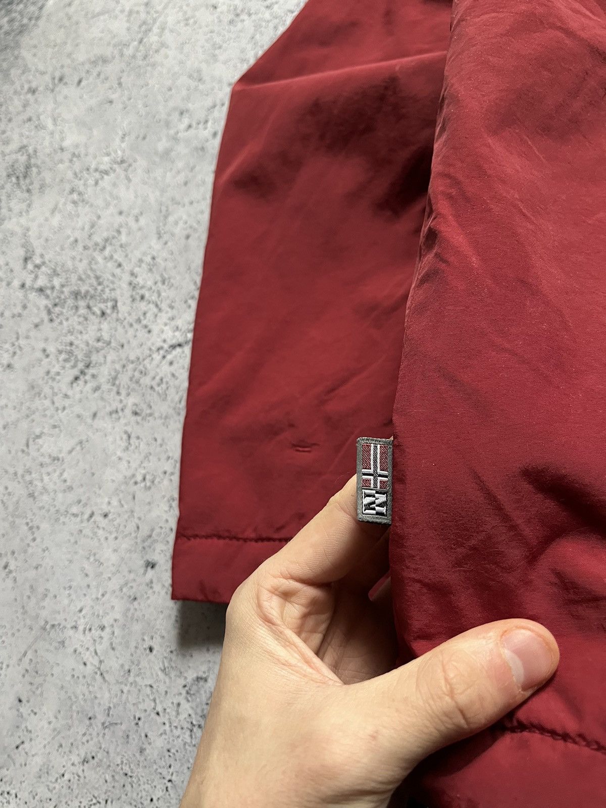 Napapijri × Vintage Vintage Napapijri Skidoo Anorak Outdoor Life Red Size S Y2K Size US S / EU 44-46 / 1 - 7 Thumbnail