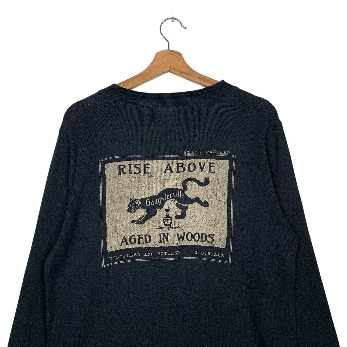 Japanese Brand Japanese Brand Black Panther Gangsterville Sweater Size US L / EU 52-54 / 3 - 8 Thumbnail