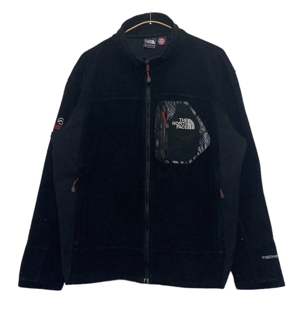 The North Face × Vintage TNF Summit Series Windstopper Fleece Jacket Zipper Up Size US L / EU 52-54 / 3 - 1 Thumbnail