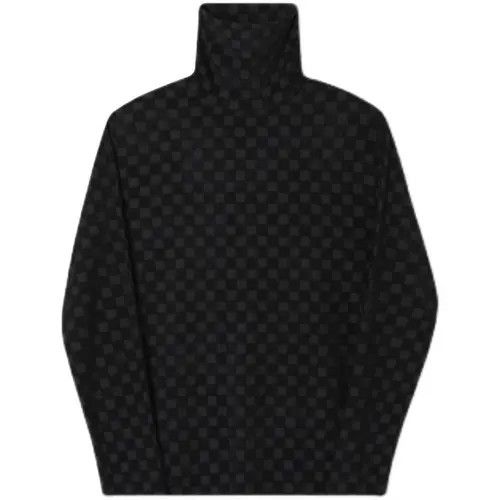 Other Shizuku x Misao Check Pattern Turtle Neck Sweater Size US XL / EU 56 / 4 - 6 Thumbnail