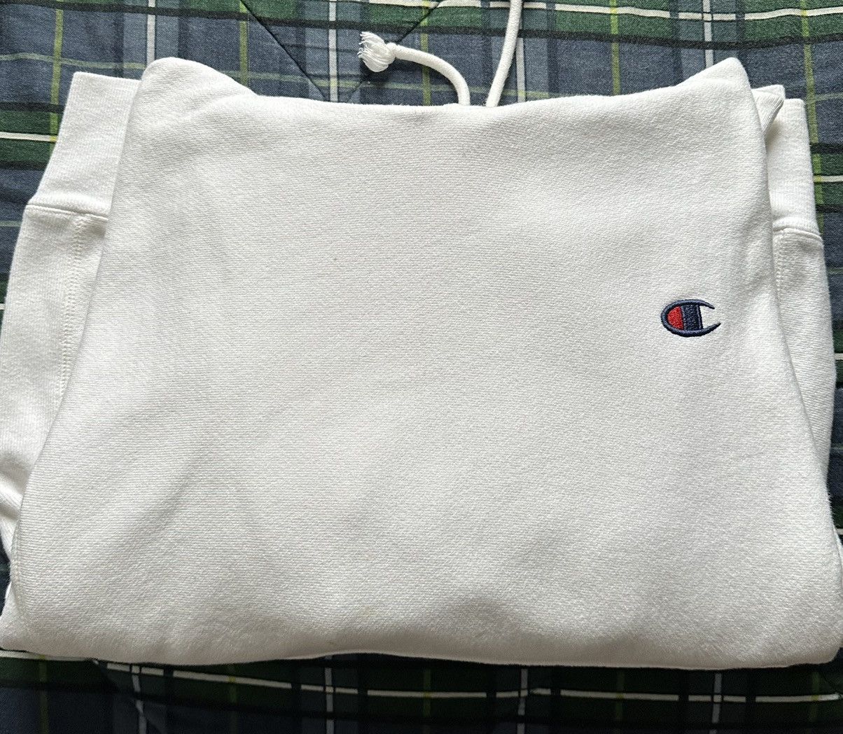 Champion Champion Reverse Weave Sweatshirt (White) Size US M / EU 48-50 / 2 - 1 Thumbnail