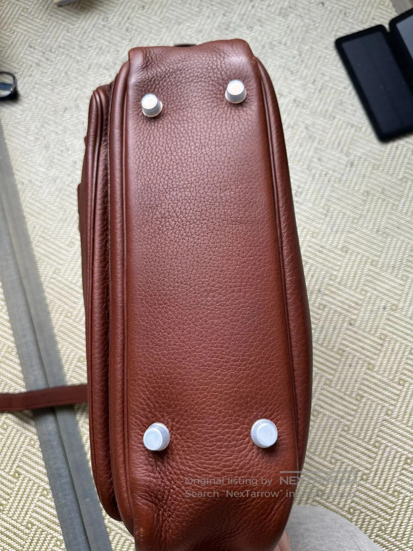 Hermes hermes brown leather briefcase in excellent condition. Size ONE SIZE - 2 Thumbnail