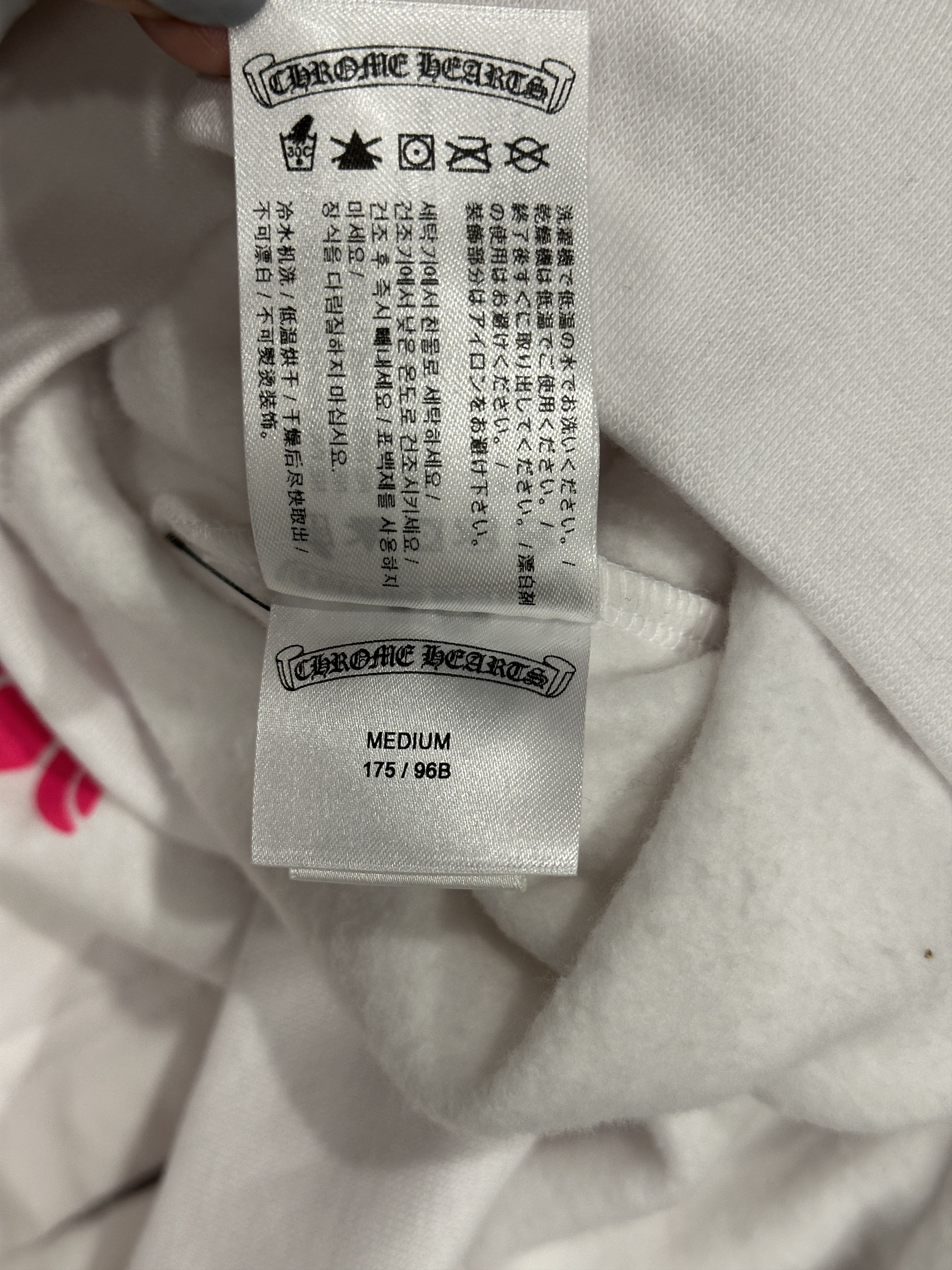 Chrome Hearts Hoodie floral pink Size US M / EU 48-50 / 2 - 5 Thumbnail