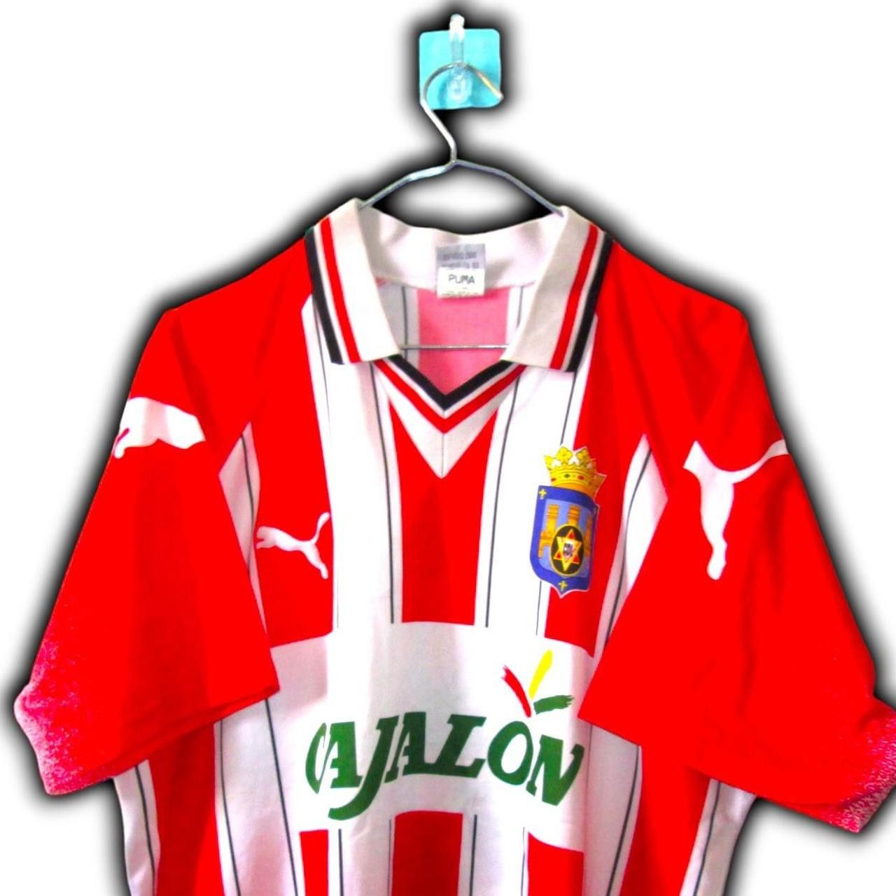 Puma Club Deportivo Logrones 1995 1996 1997 Home Shirt Jersey Size US M / EU 48-50 / 2 - 4 Thumbnail