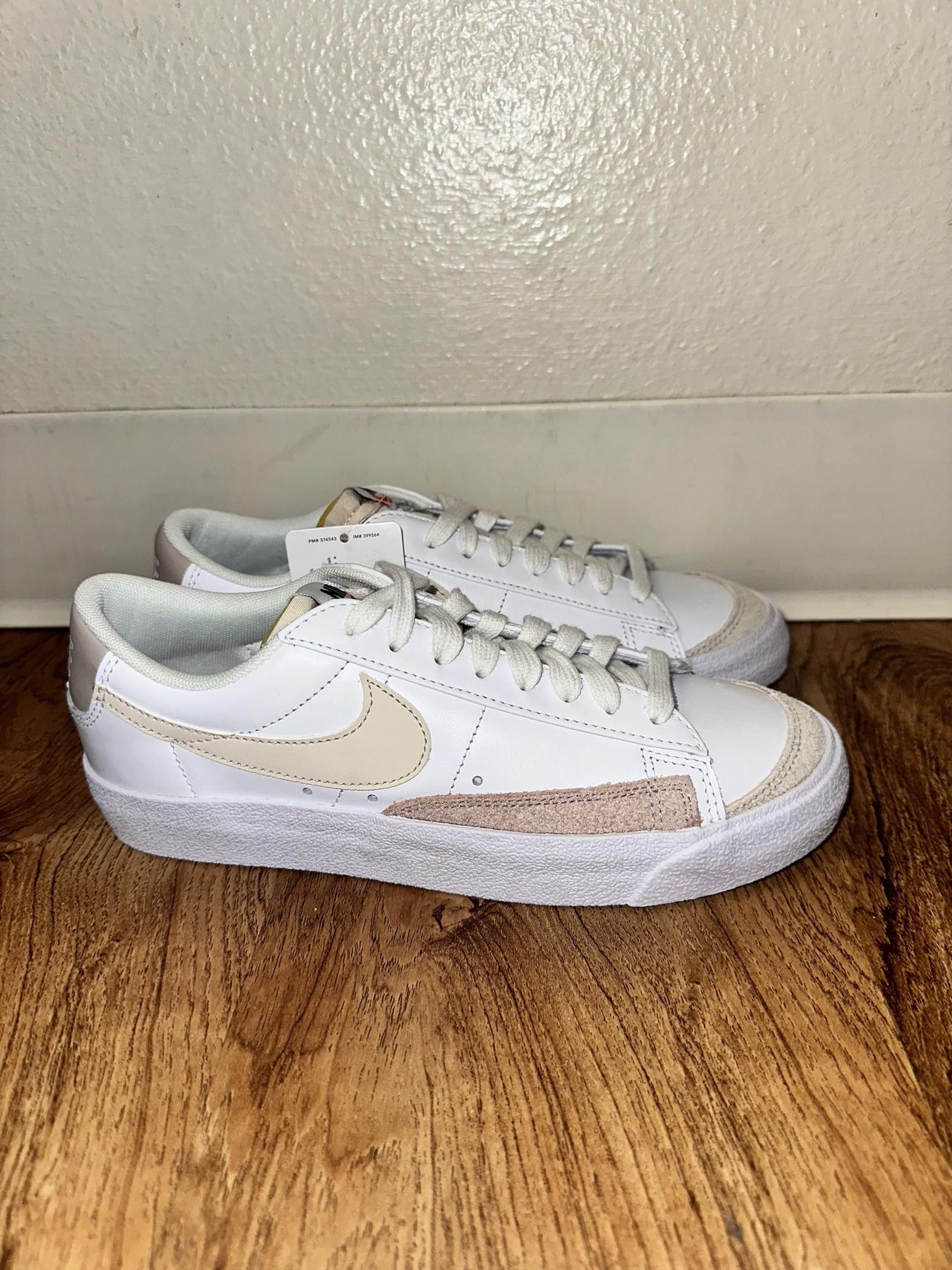 Nike Blazer Low 77 White Fossil Stone Sample