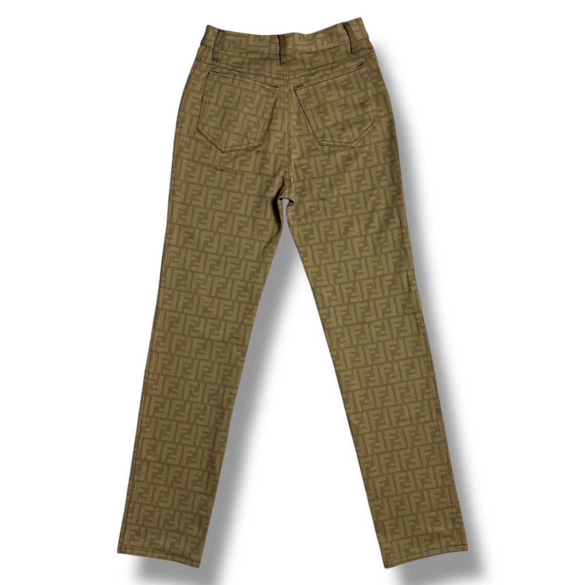 Fendi Fendi Zucca Monogram Pants Size 28" / US 6 / IT 42 - 2 Thumbnail