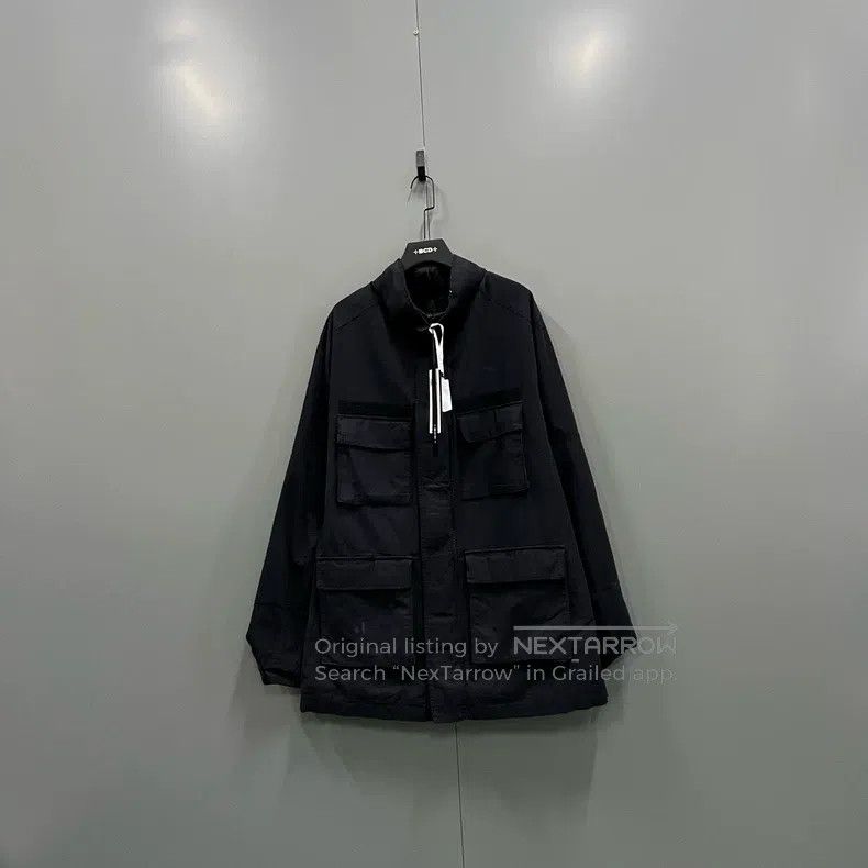 Balenciaga Balenciaga Black Vintage Double-Zip Hooded Jacket Size US XL / EU 56 / 4 - 1 Thumbnail