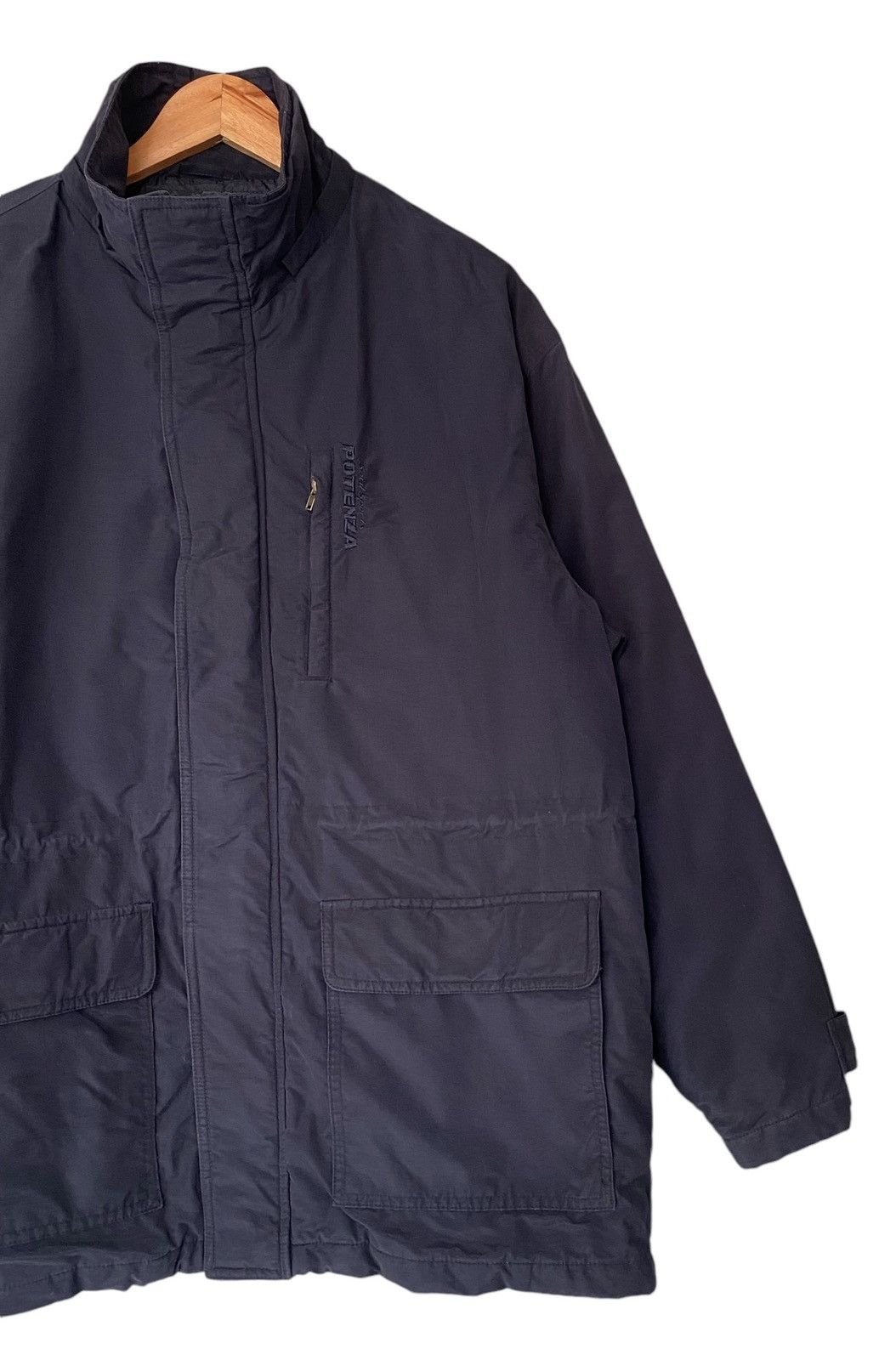 Dunlop Vtg 90s BRIDGESTONE Motorsport Quilted Zipper Jacket Size US L / EU 52-54 / 3 - 2 Thumbnail