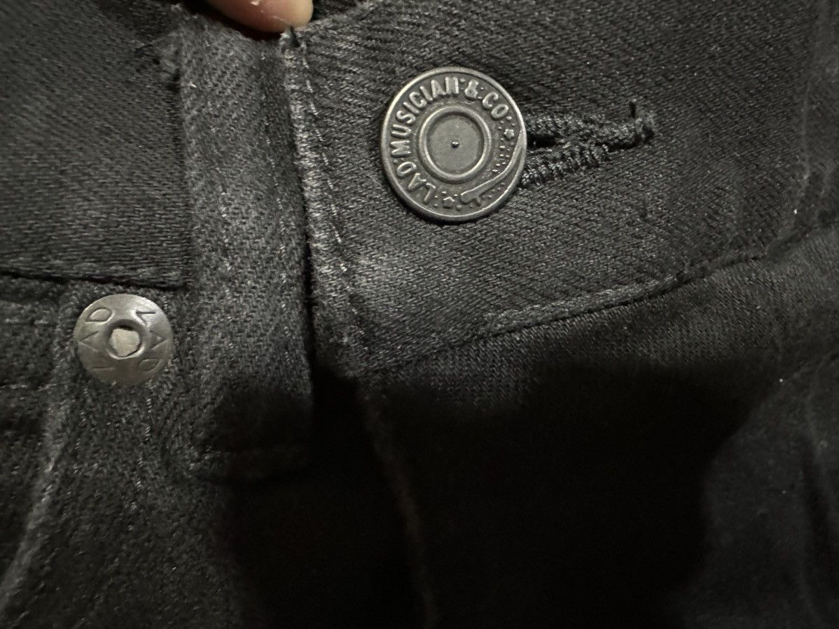 Japanese Brand × Lad Musician 🔥Y2K Archived Lad Musician Wrap Bondage Denim Black Size US 28 / EU 44 - 15 Thumbnail