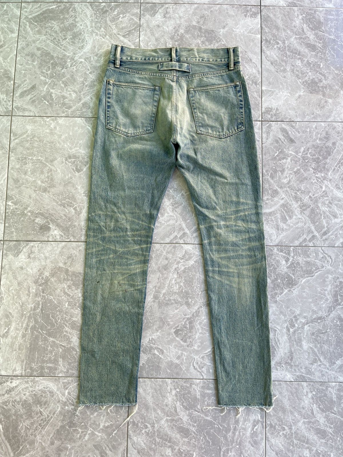 Ermenegildo Zegna × Fear of God Fear of God Ermenegildo Zegna Blue Denim Jeans Size US 32 / EU 48 - 10 Thumbnail