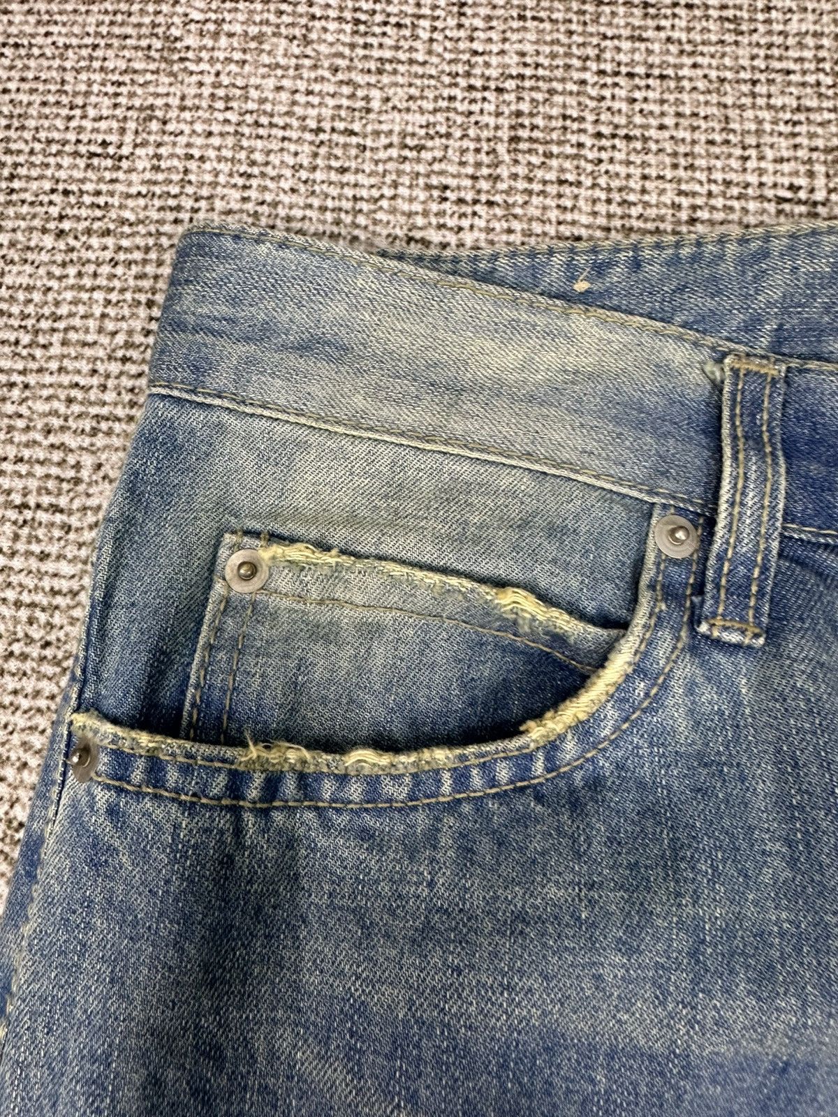 Play Cloths Play Flare Light Blue Denim 32x32 D786 Size US 32 / EU 48 - 8 Thumbnail