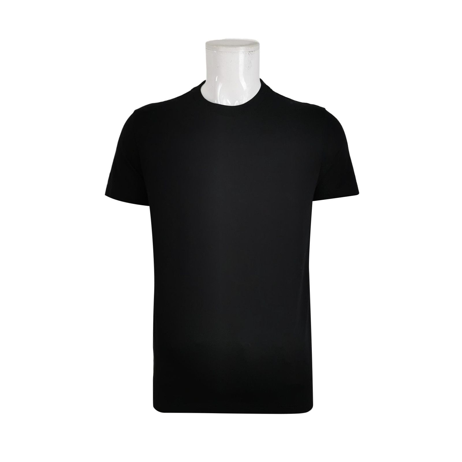 Prada Prada L Cotton Solid Round Neck Short-Sleeve T-Shirt Size US L / EU 52-54 / 3 - 1 Thumbnail